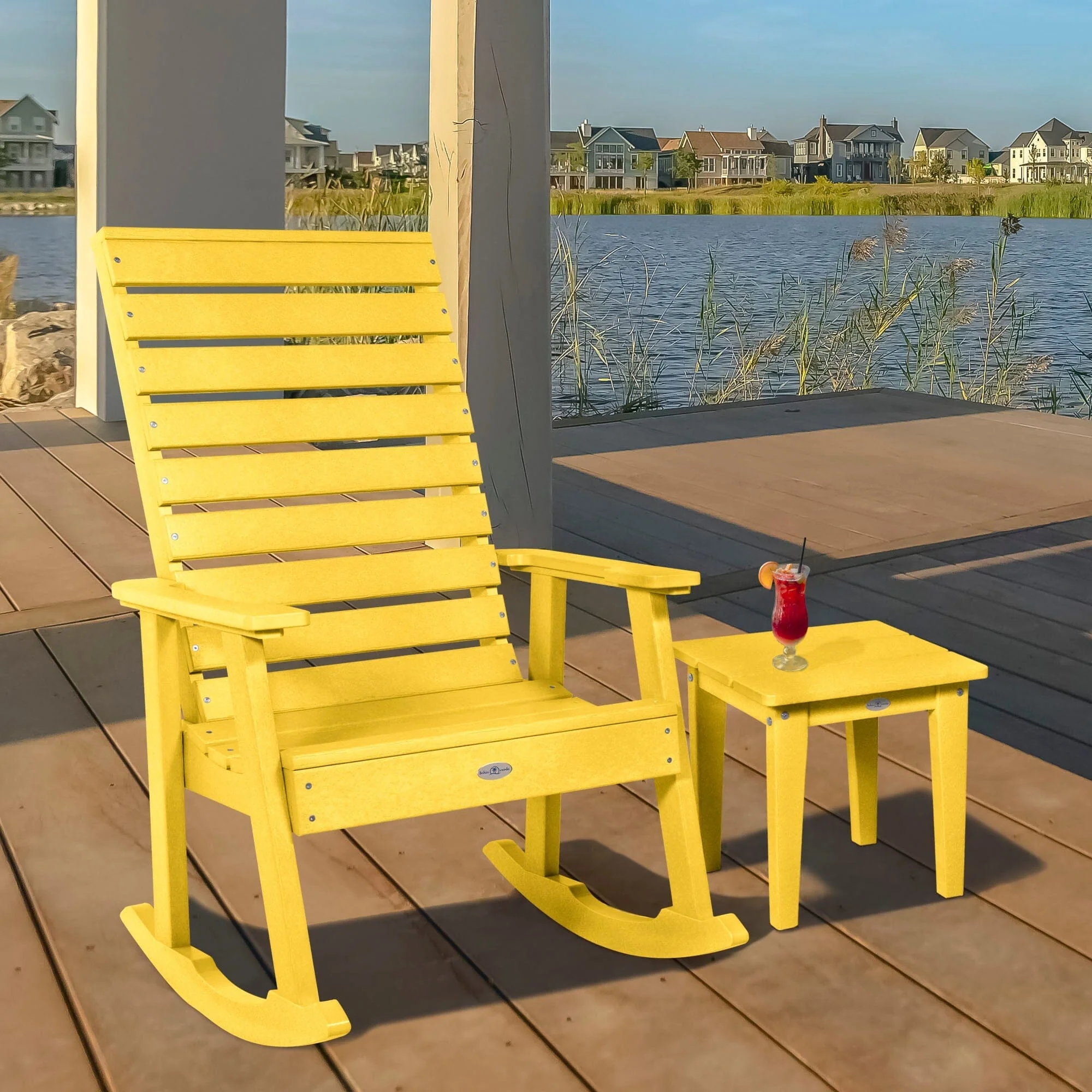 Riverside Rocking Chair and Side Table 2pc Set - Image 20