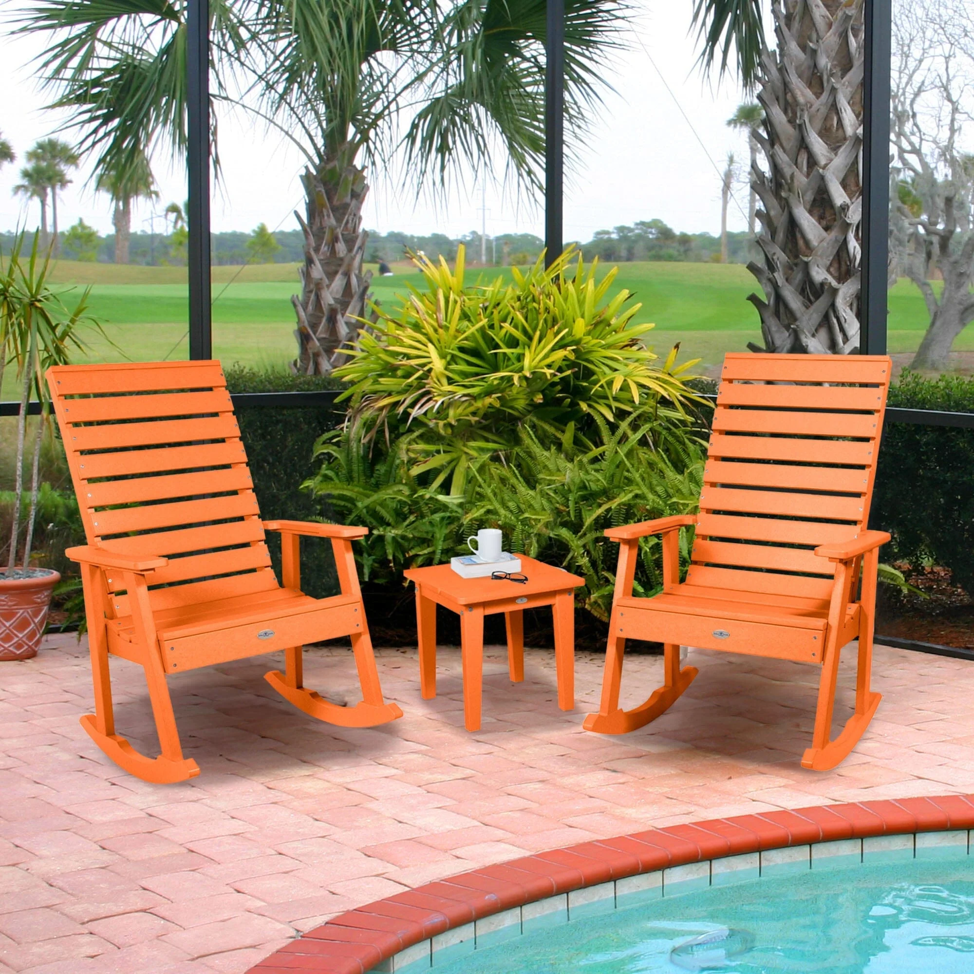 Riverside Rocking Chair and Side Table 3pc Set - Image 10