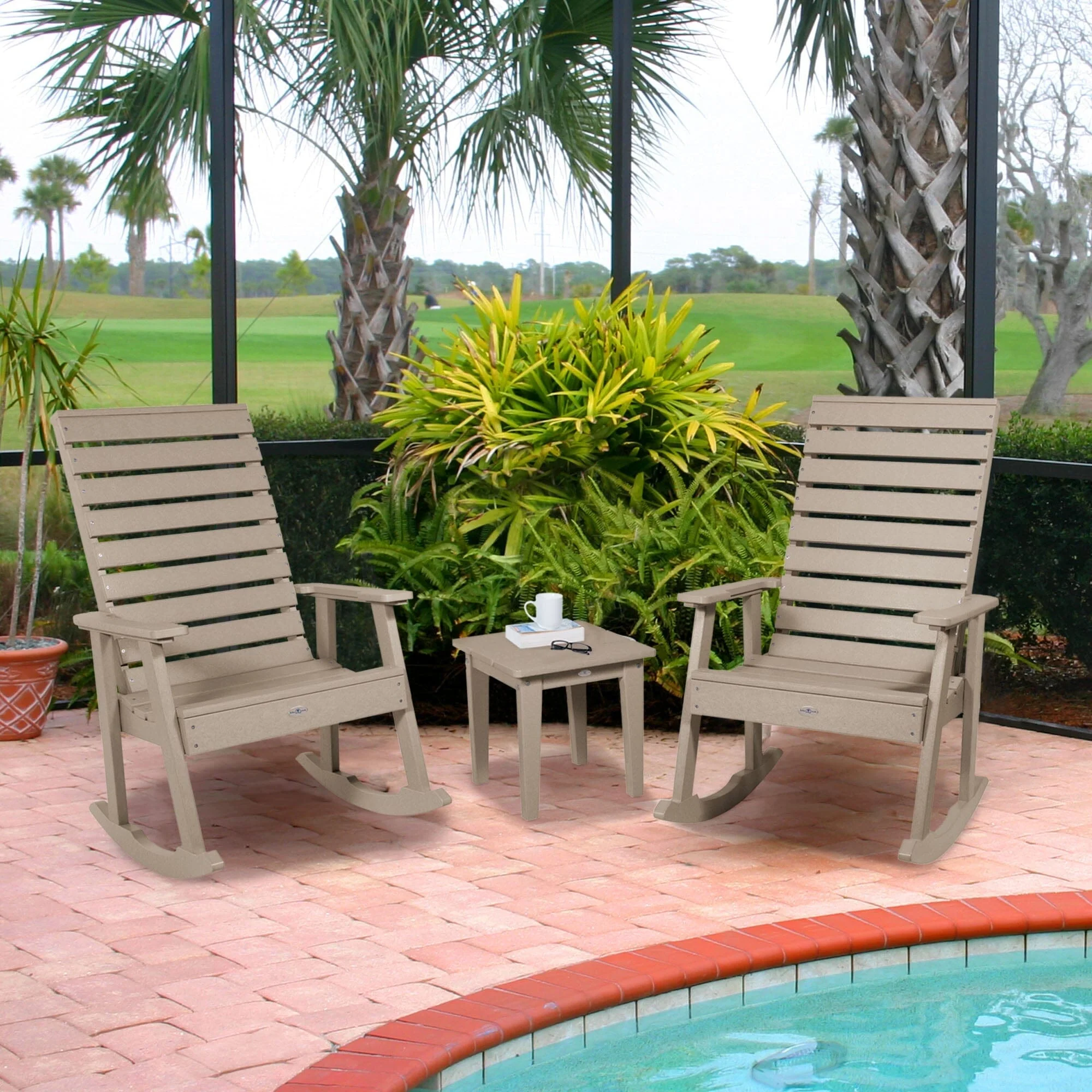 Riverside Rocking Chair and Side Table 3pc Set - Image 12