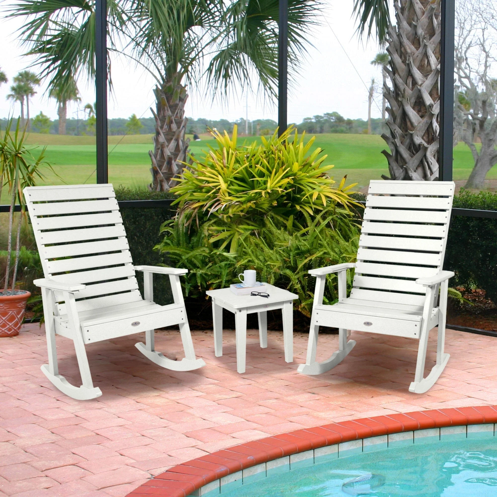 Riverside Rocking Chair and Side Table 3pc Set - Image 14