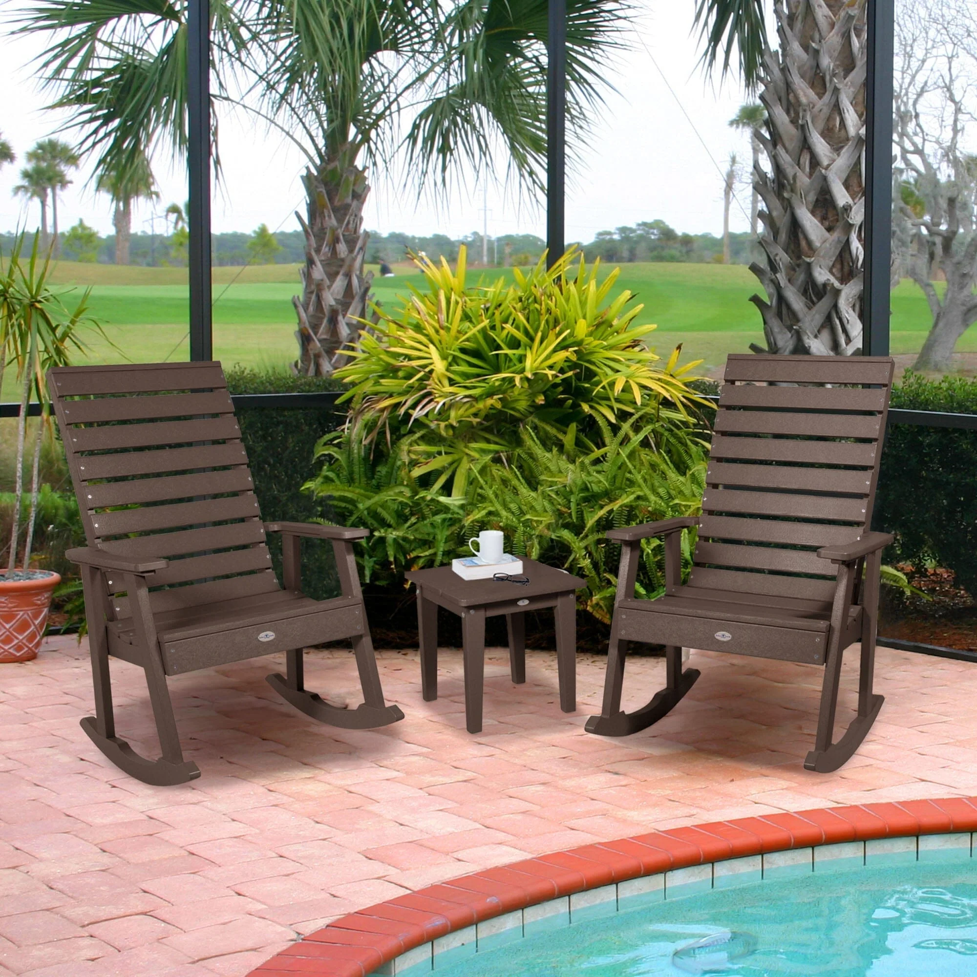 Riverside Rocking Chair and Side Table 3pc Set - Image 16
