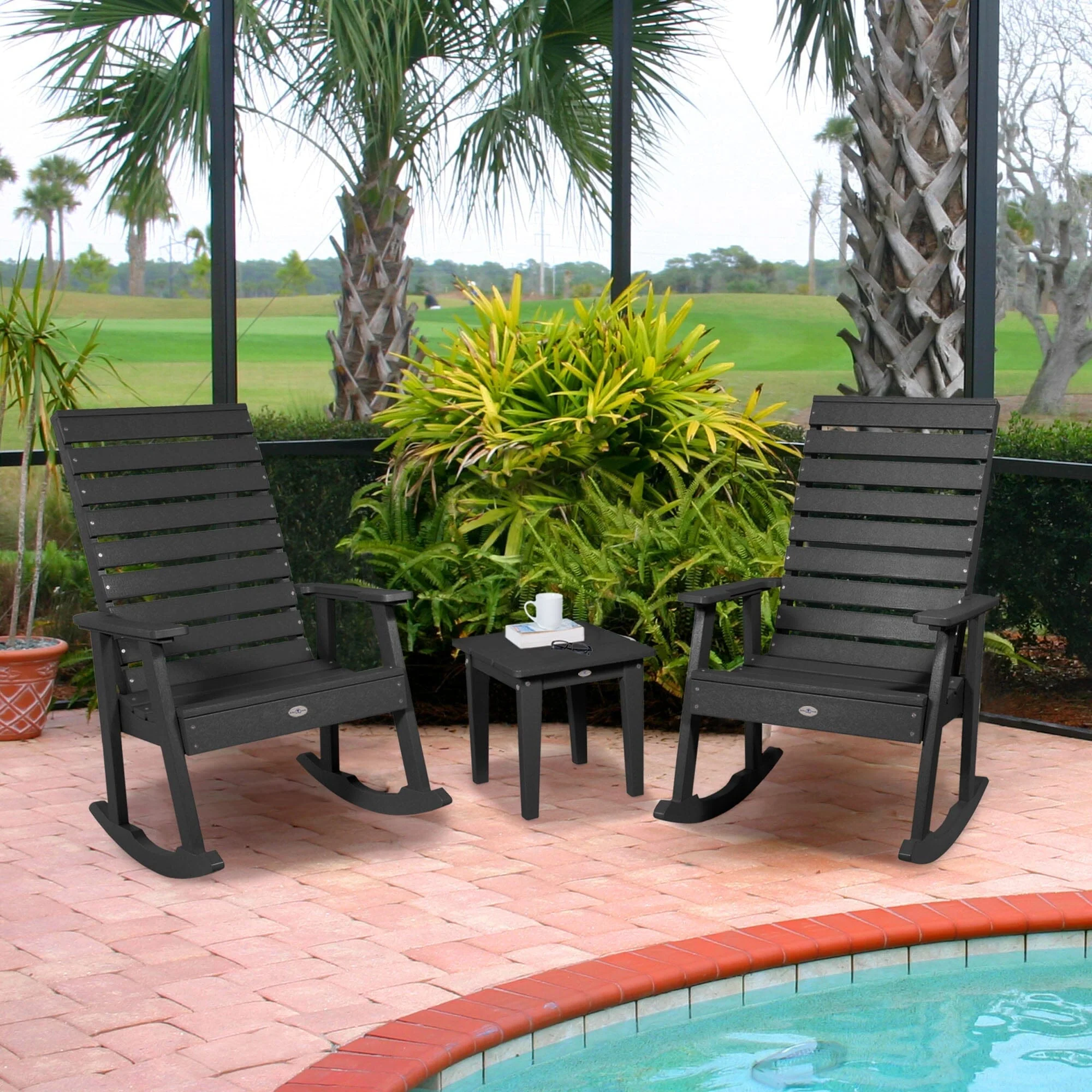 Riverside Rocking Chair and Side Table 3pc Set - Image 8
