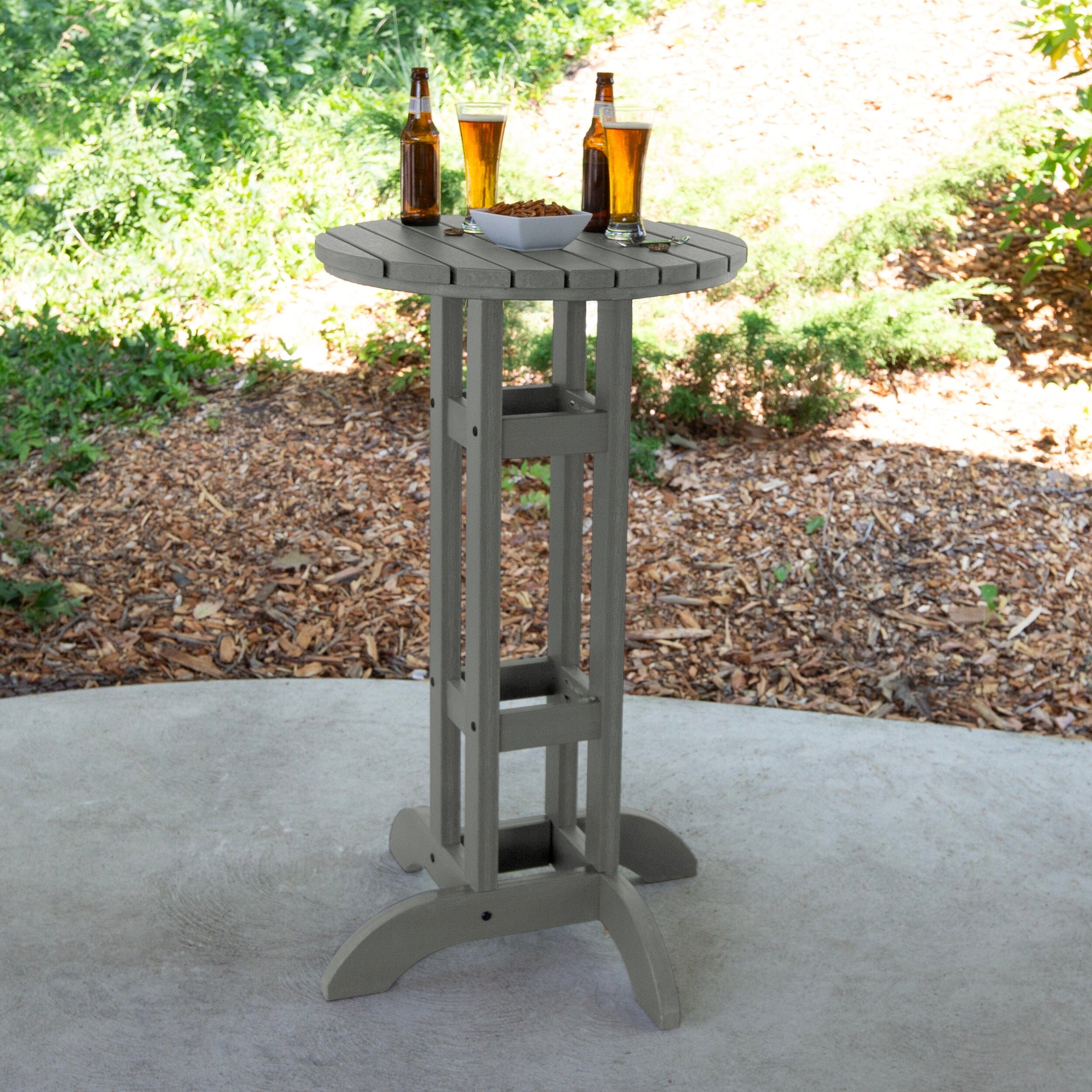 Round 24" Diameter Bistro Table - Bar Height - Image 10