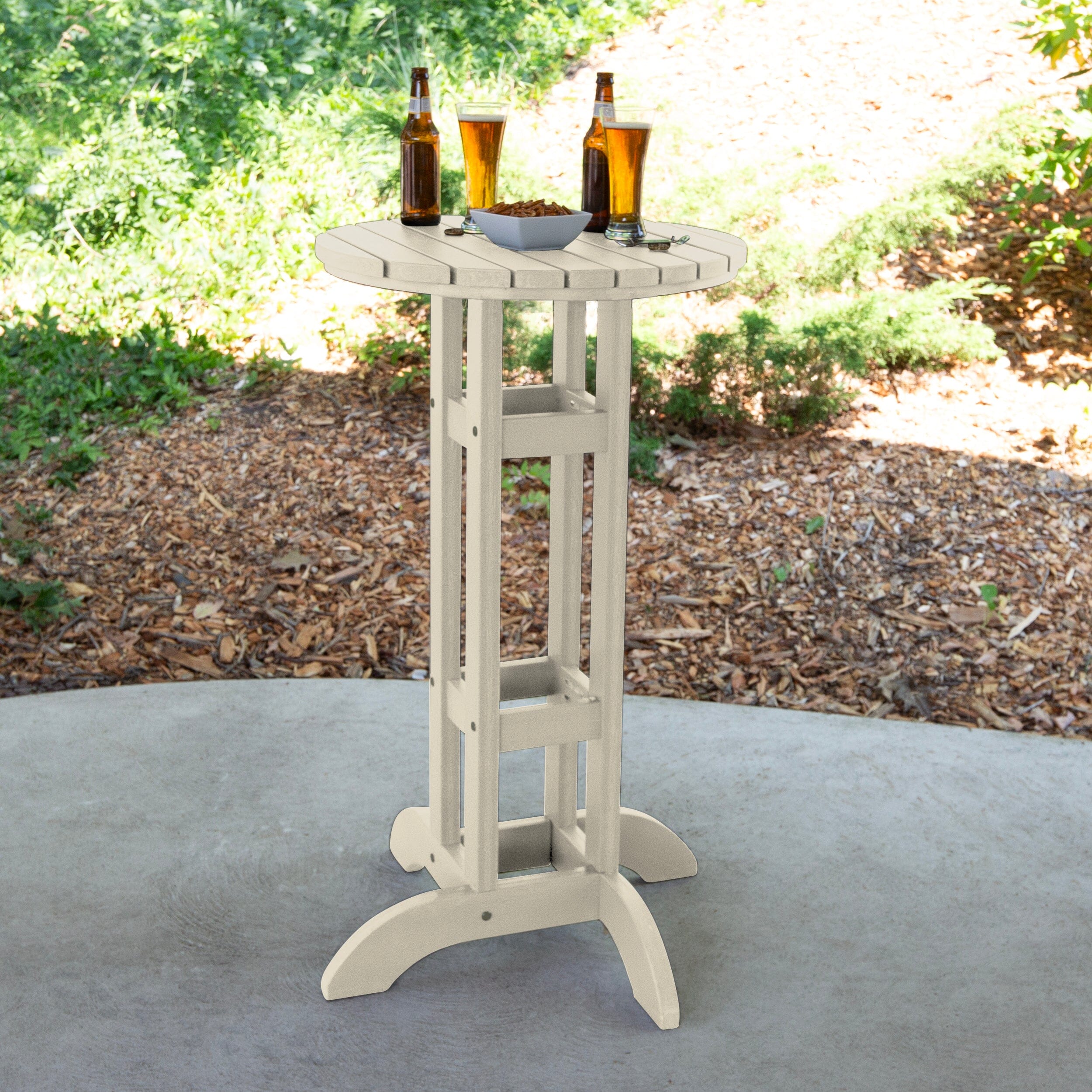 Round 24" Diameter Bistro Table - Bar Height - Image 15