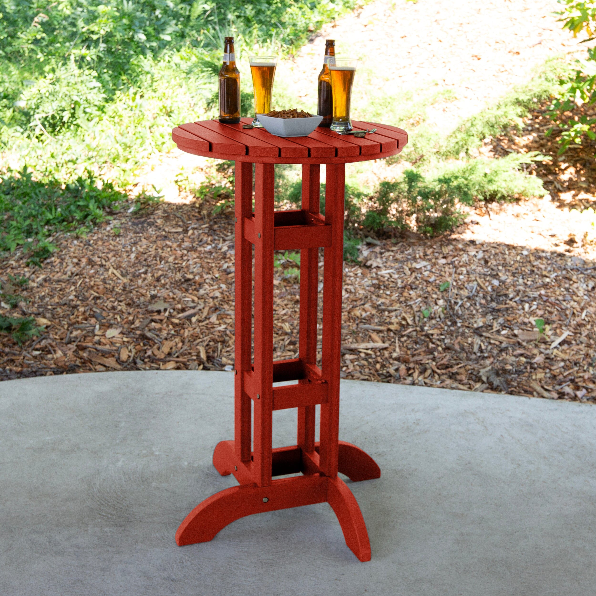 Round 24" Diameter Bistro Table - Bar Height - Image 16