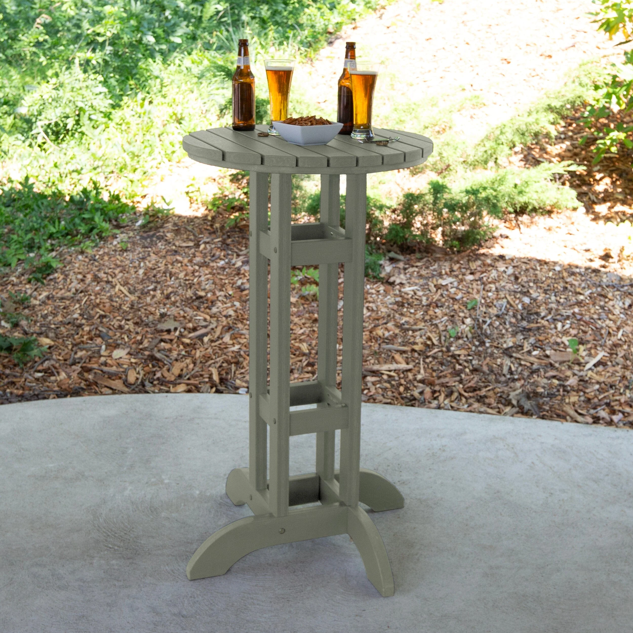 Round 24" Diameter Bistro Table - Bar Height - Image 20