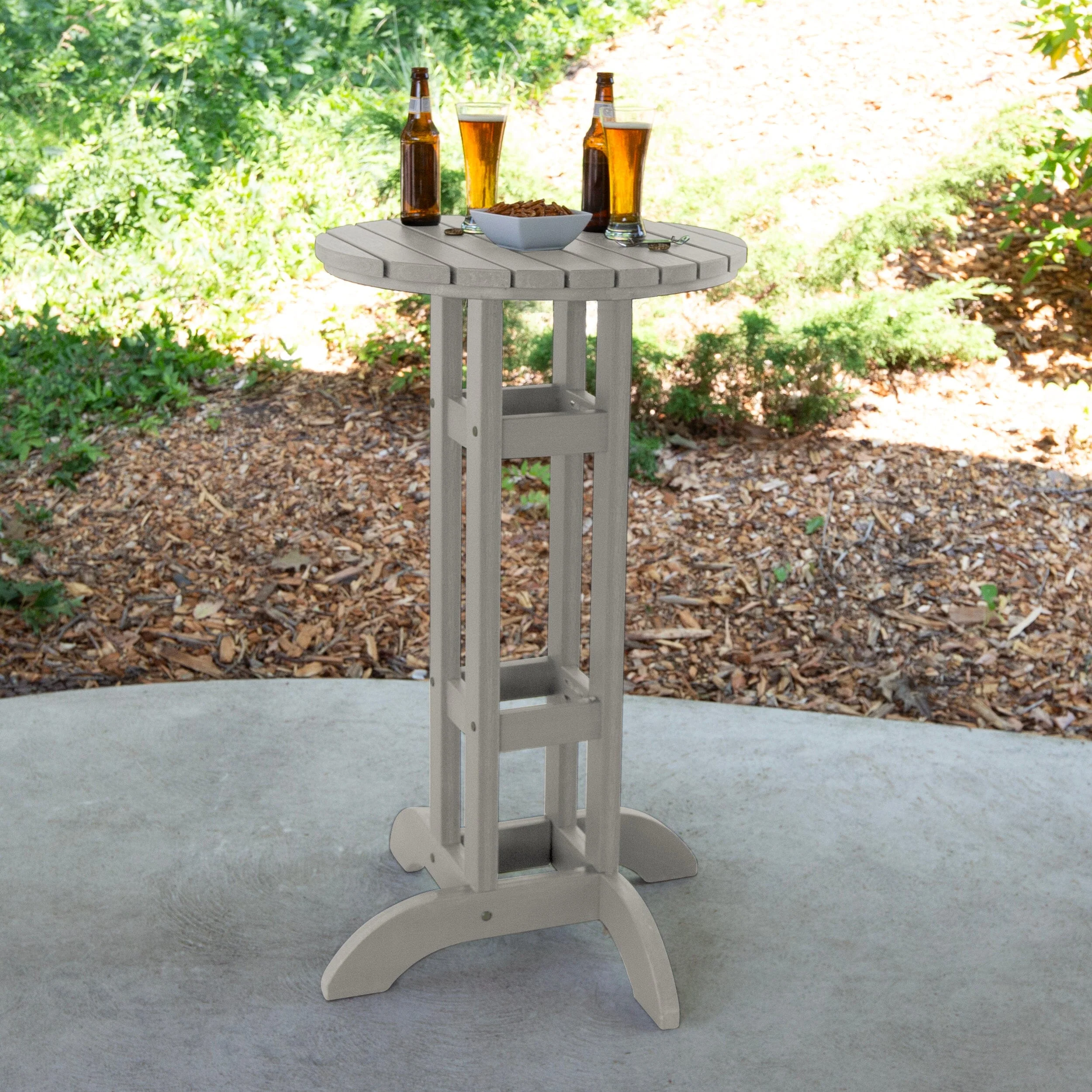 Round 24" Diameter Bistro Table - Bar Height - Image 21