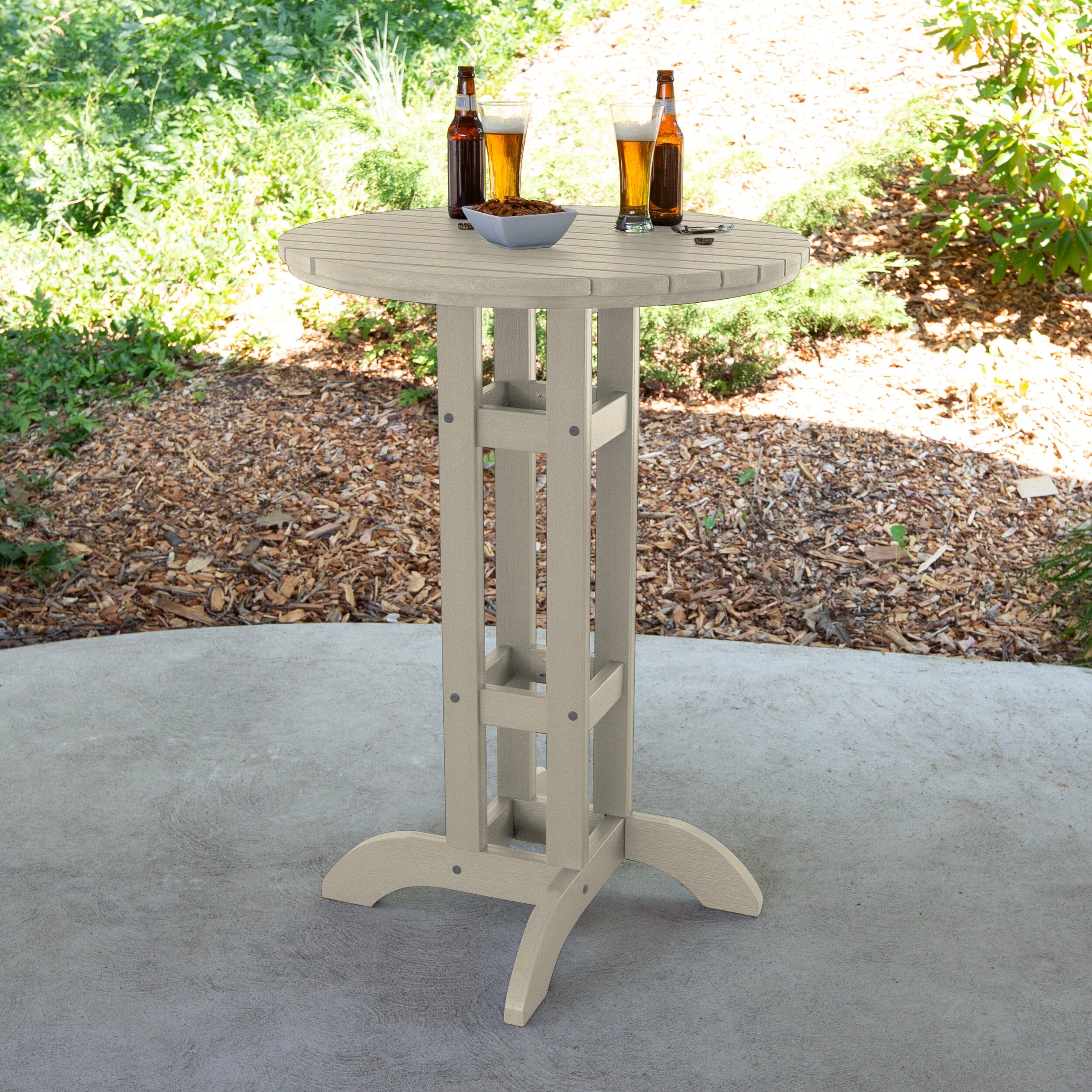 Round 30" Diameter Bistro Table - Bar Height - Image 12