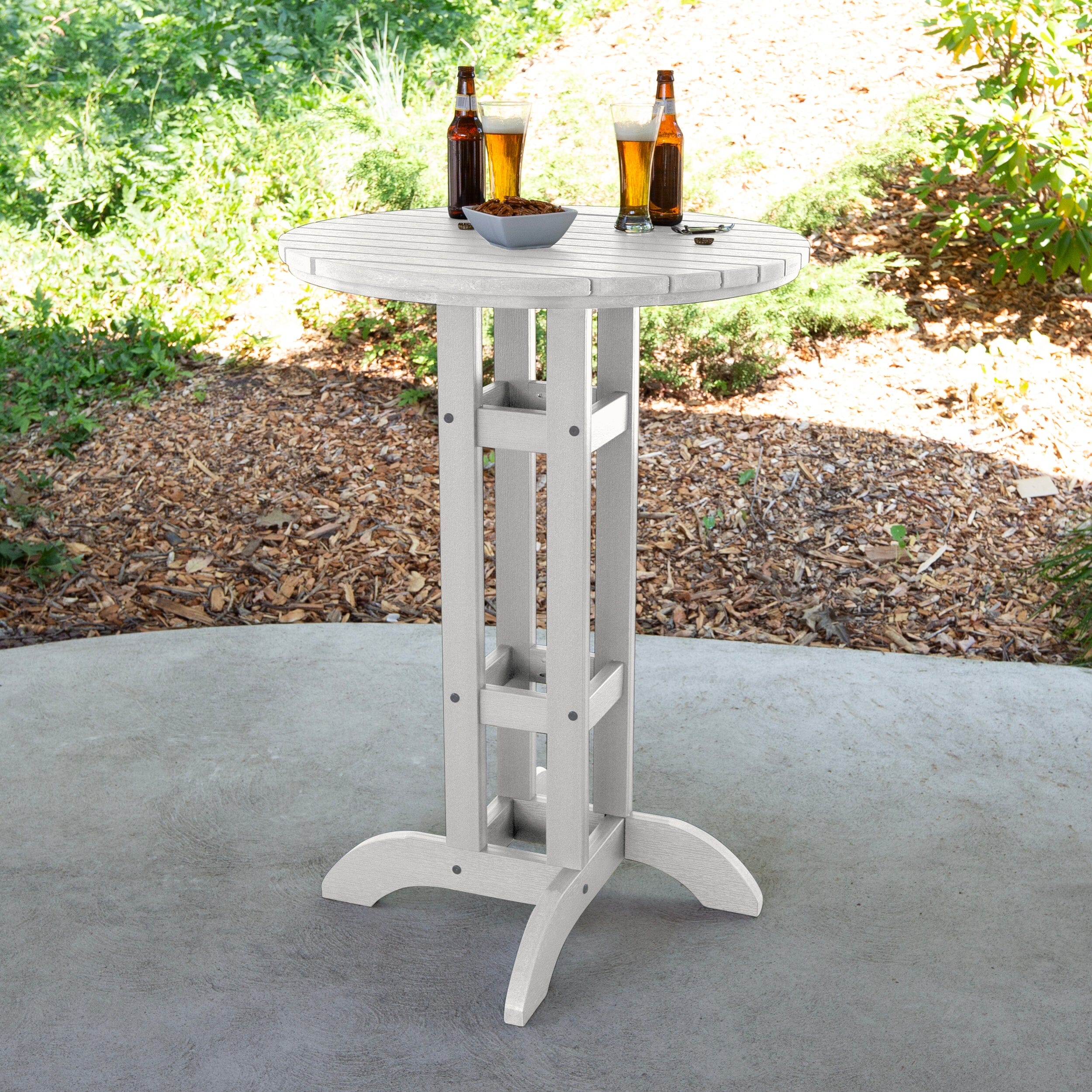 Round 30" Diameter Bistro Table - Bar Height - Image 14