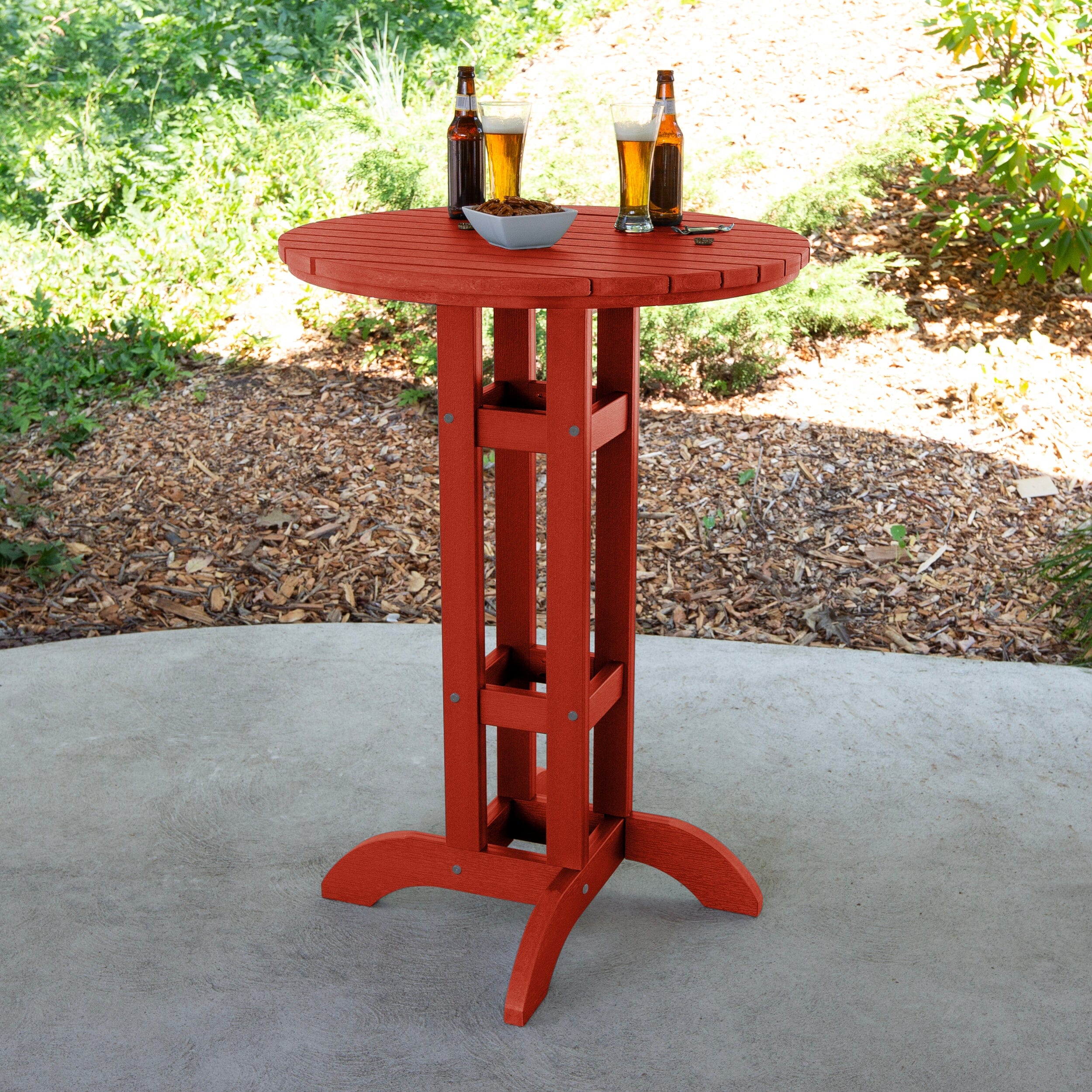 Round 30" Diameter Bistro Table - Bar Height - Image 16