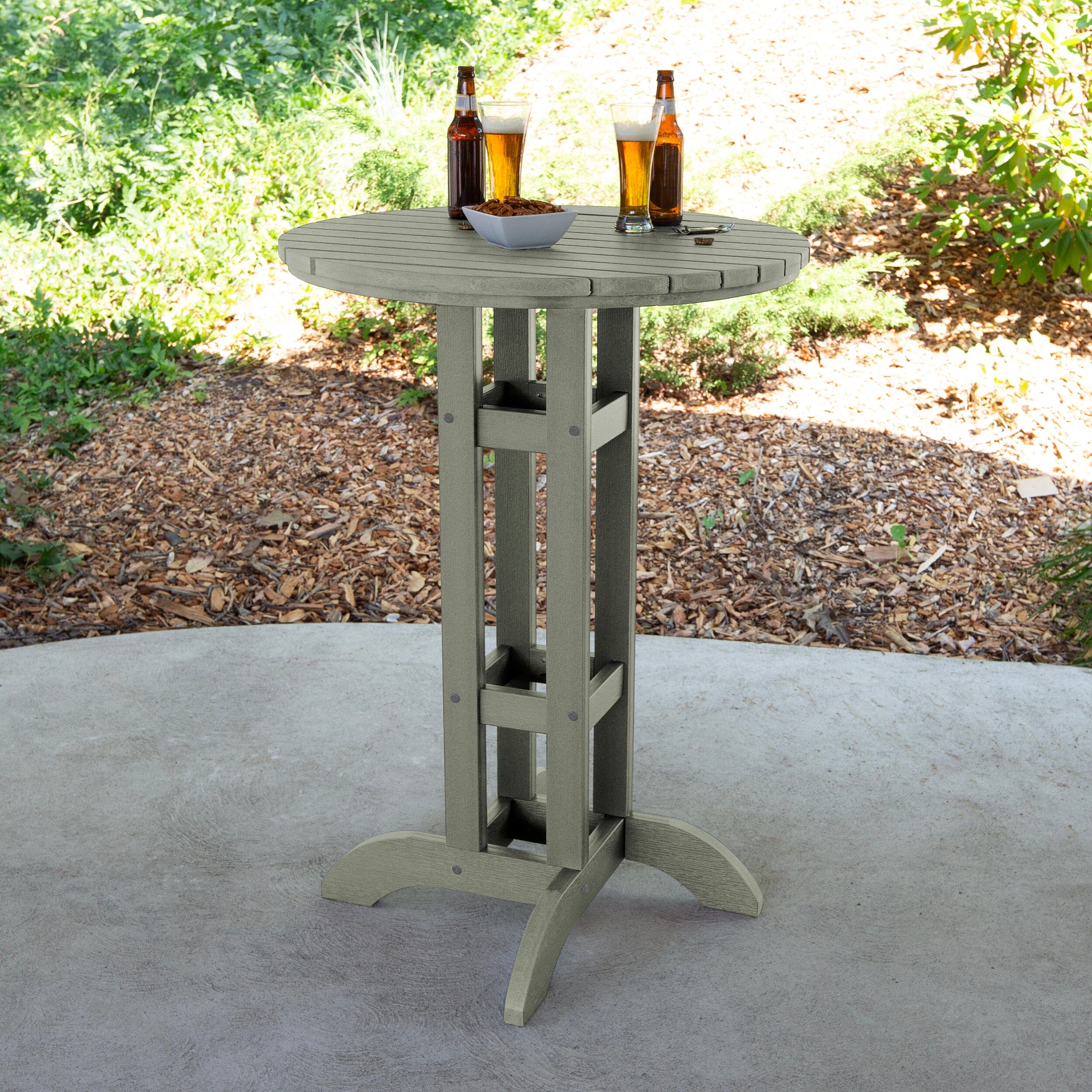 Round 30" Diameter Bistro Table - Bar Height - Image 18
