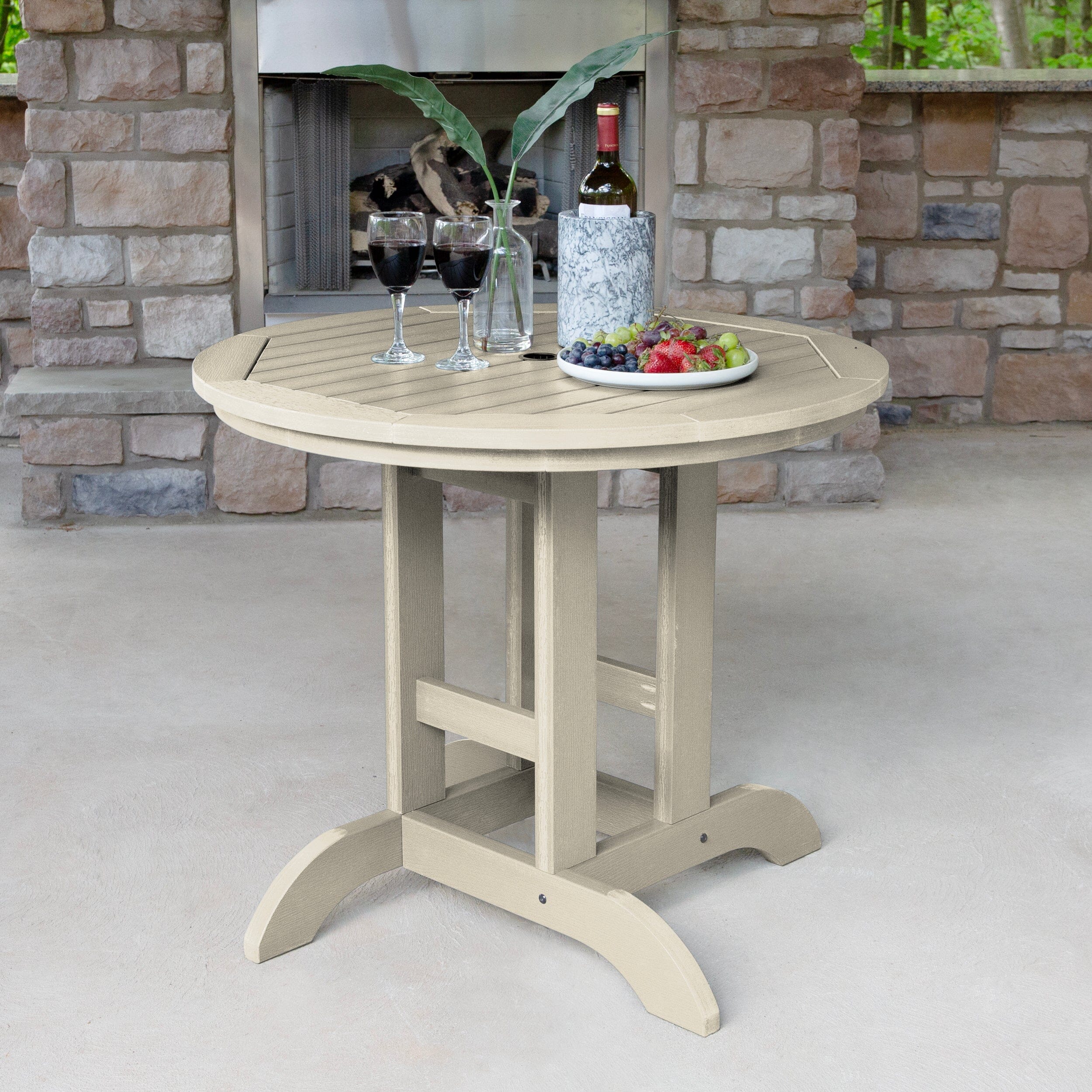 Round 36in Diameter Dining Table - Dining Height - Image 11