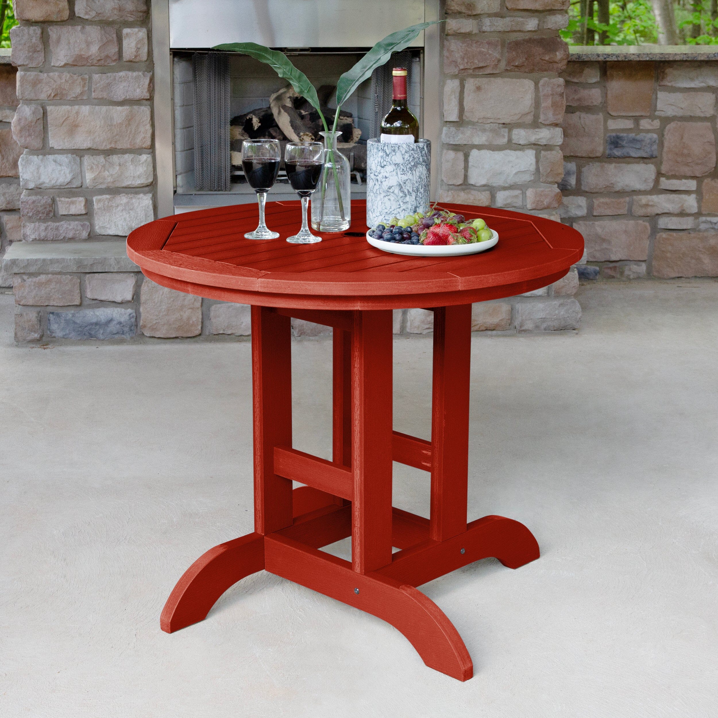 Round 36in Diameter Dining Table - Dining Height - Image 24