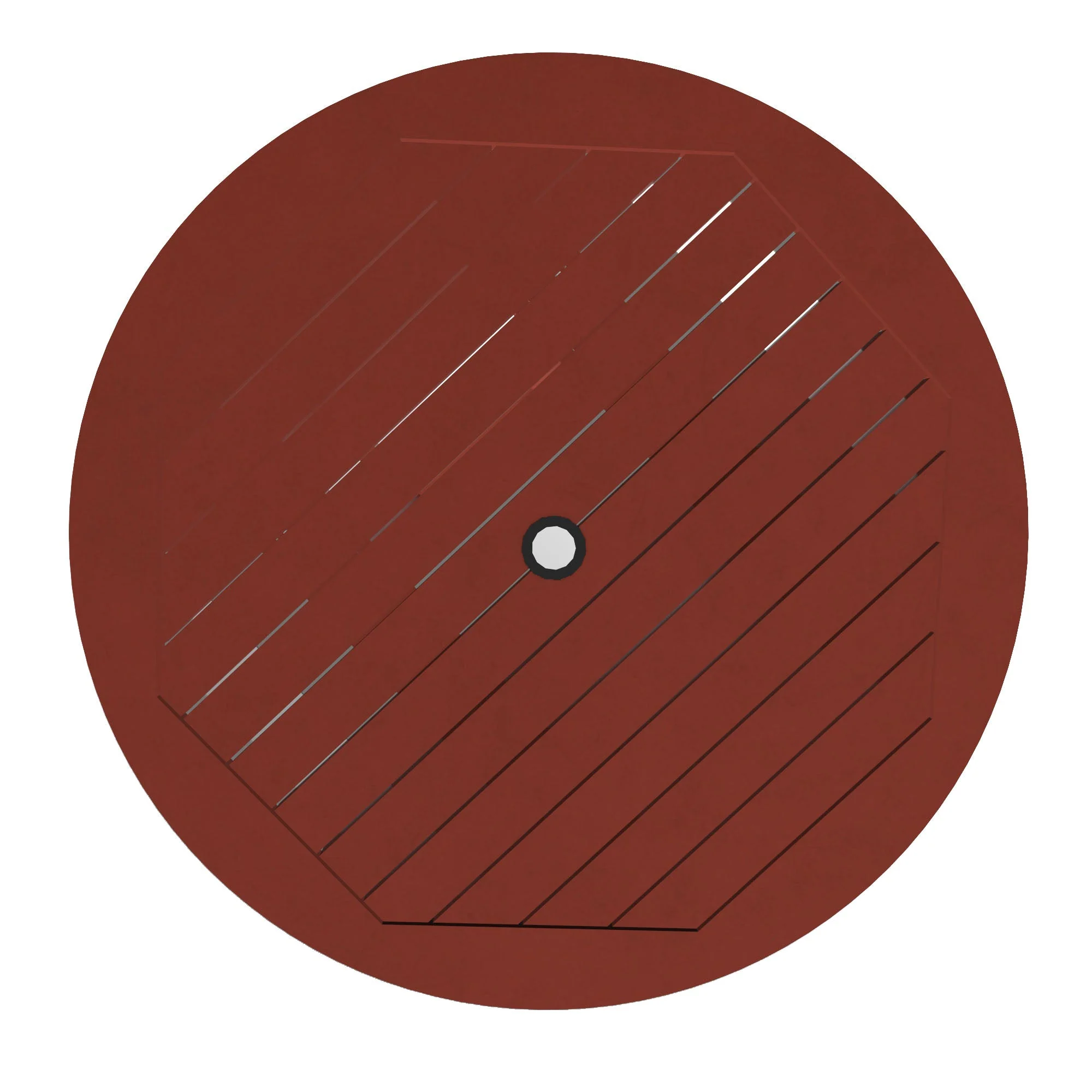 Round 36in Diameter Dining Table - Dining Height - Image 25