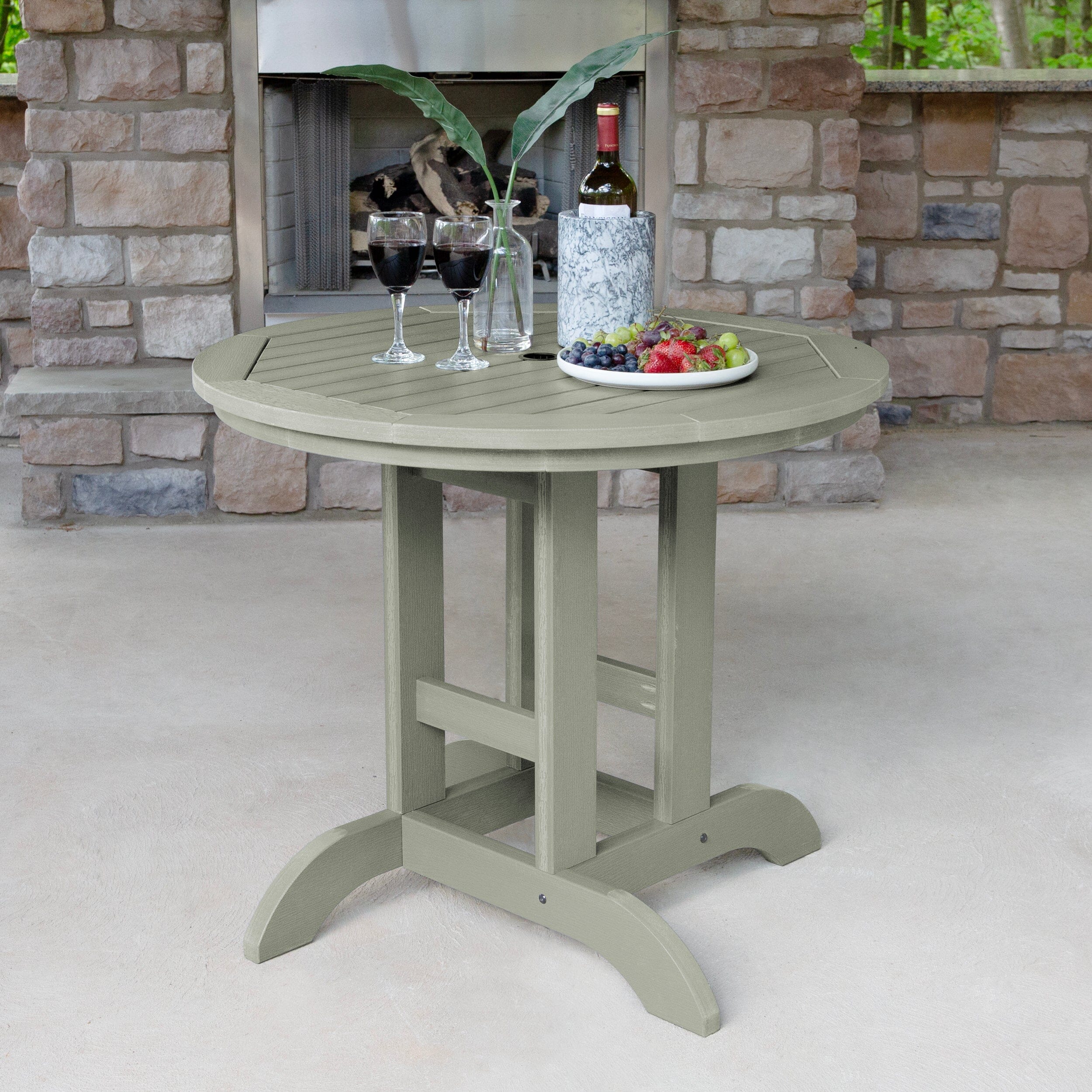 Round 36in Diameter Dining Table - Dining Height - Image 27