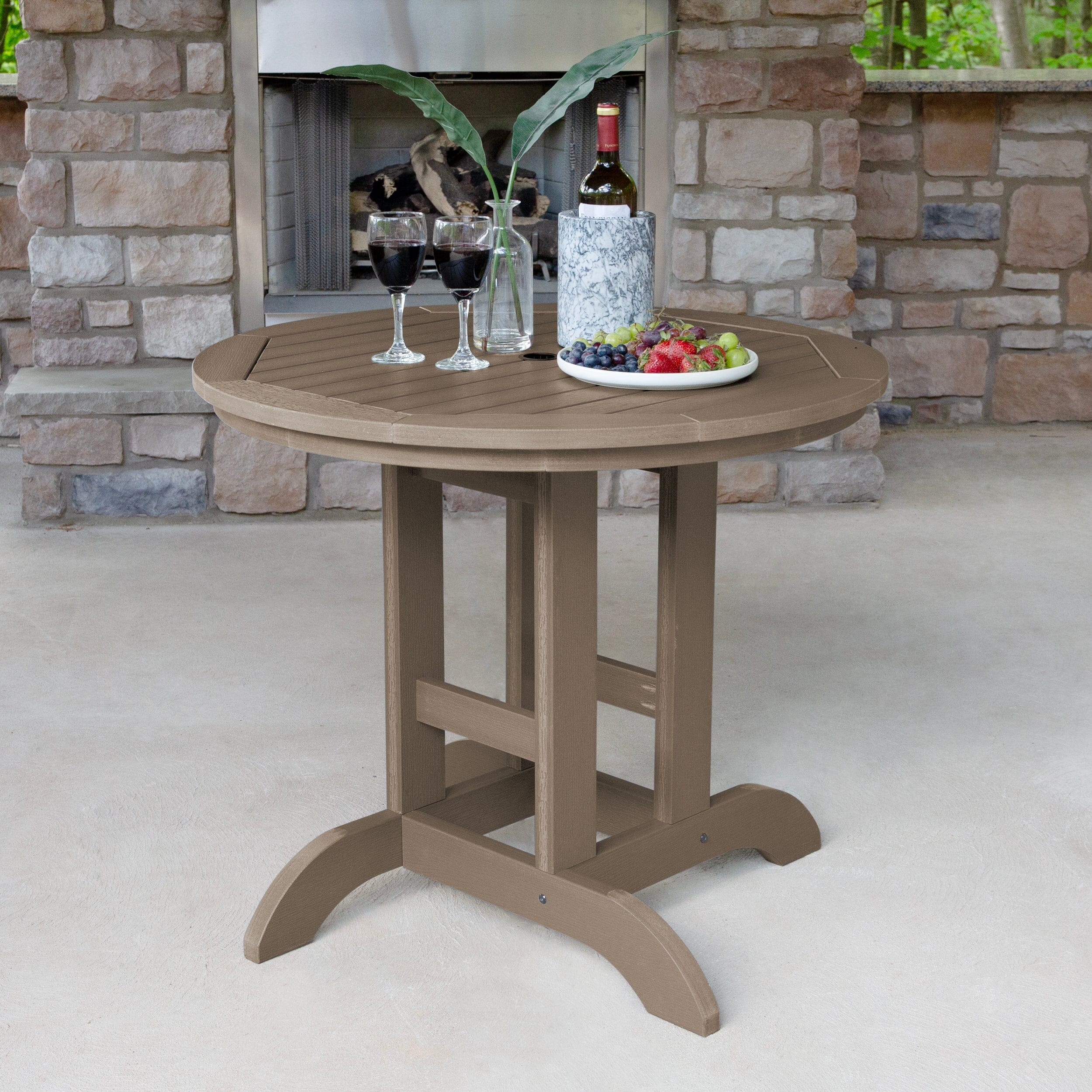 Round 36in Diameter Dining Table - Dining Height - Image 31