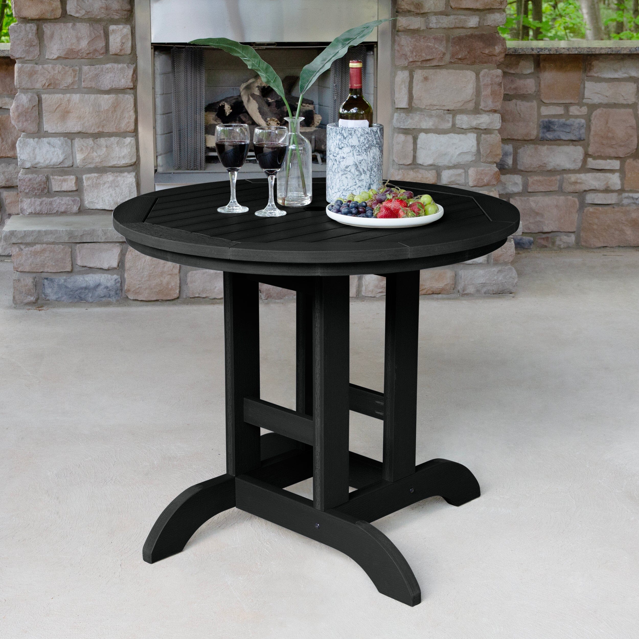 Round 36in Diameter Dining Table - Dining Height - Image 5