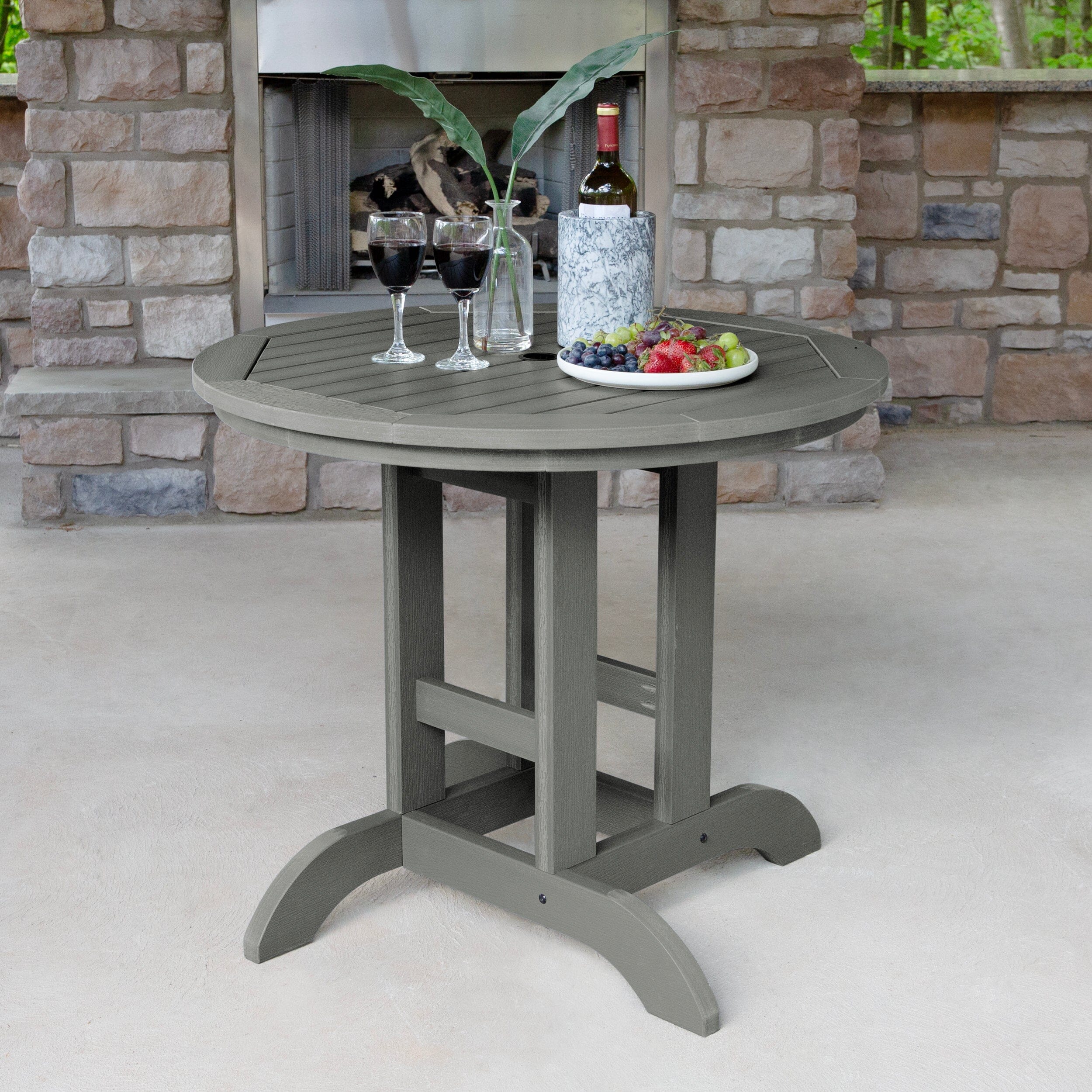Round 36in Diameter Dining Table - Dining Height - Image 8