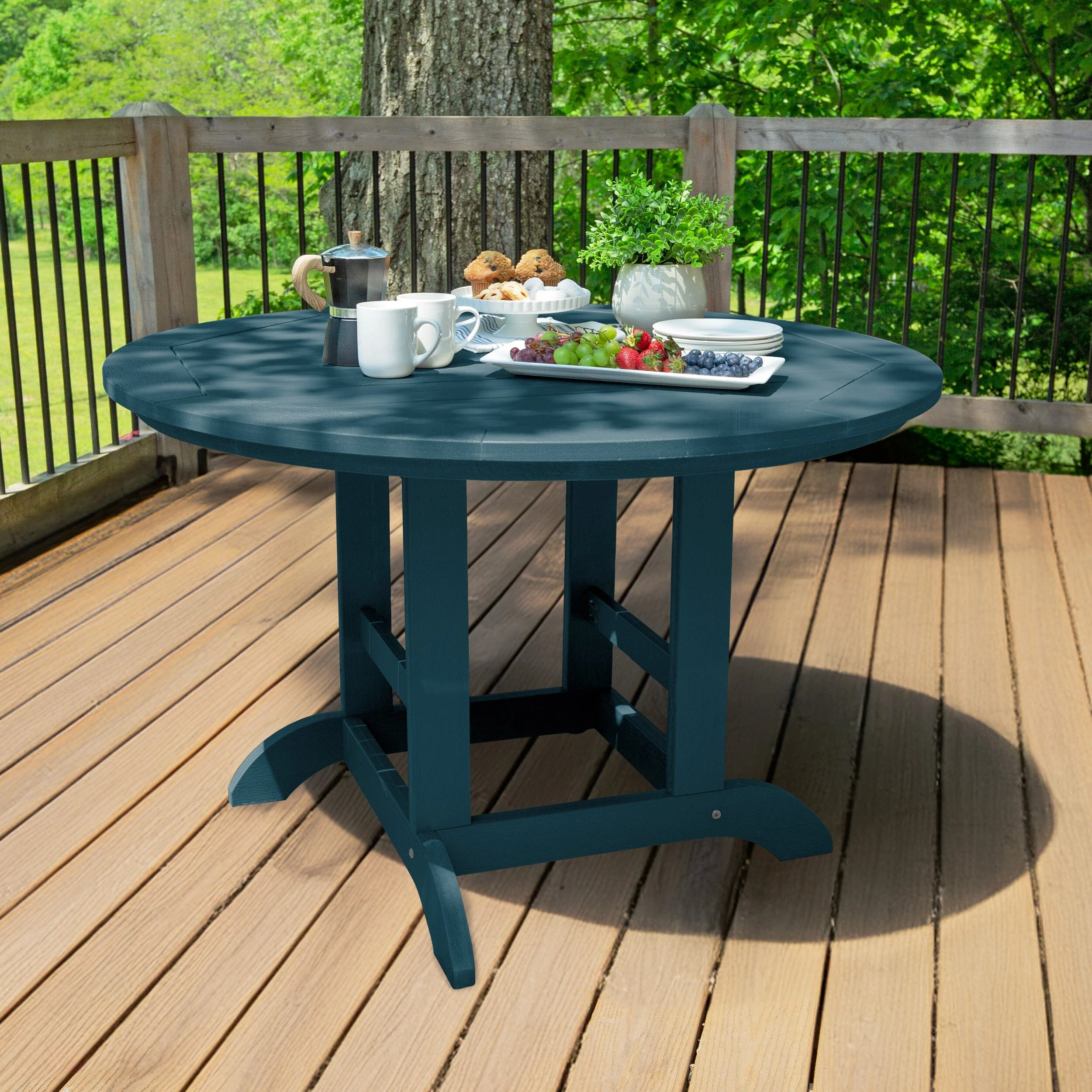 Round 48in Diameter Dining Table - Dining Height - Image 11