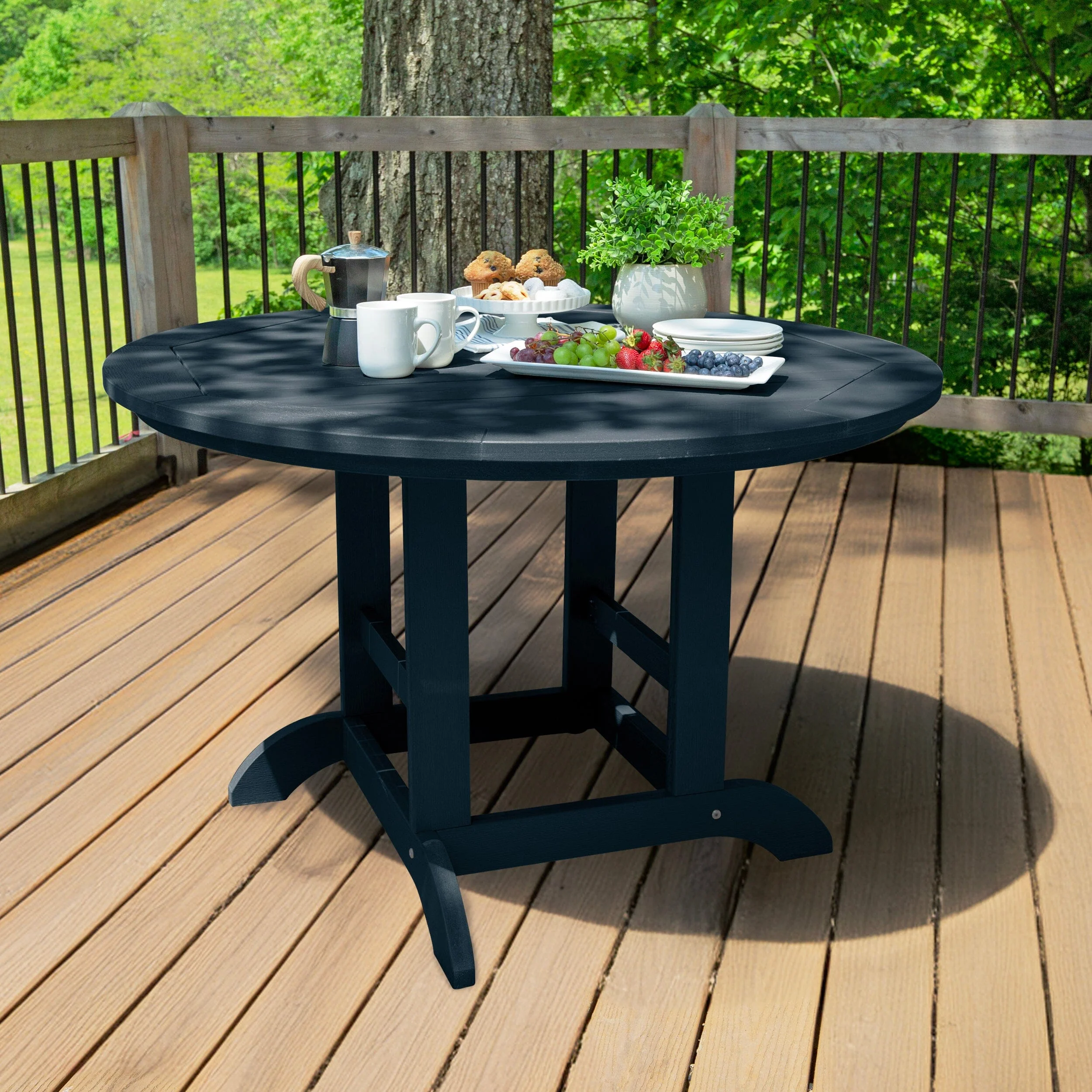 Round 48in Diameter Dining Table - Dining Height - Image 14