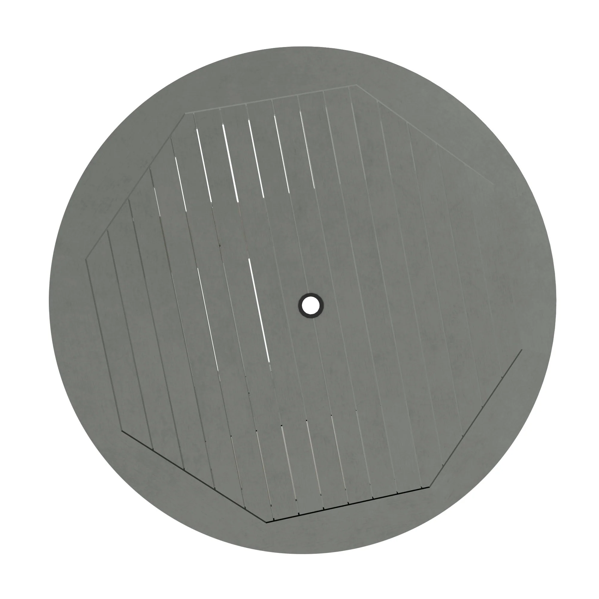 Round 48in Diameter Dining Table - Dining Height - Image 9
