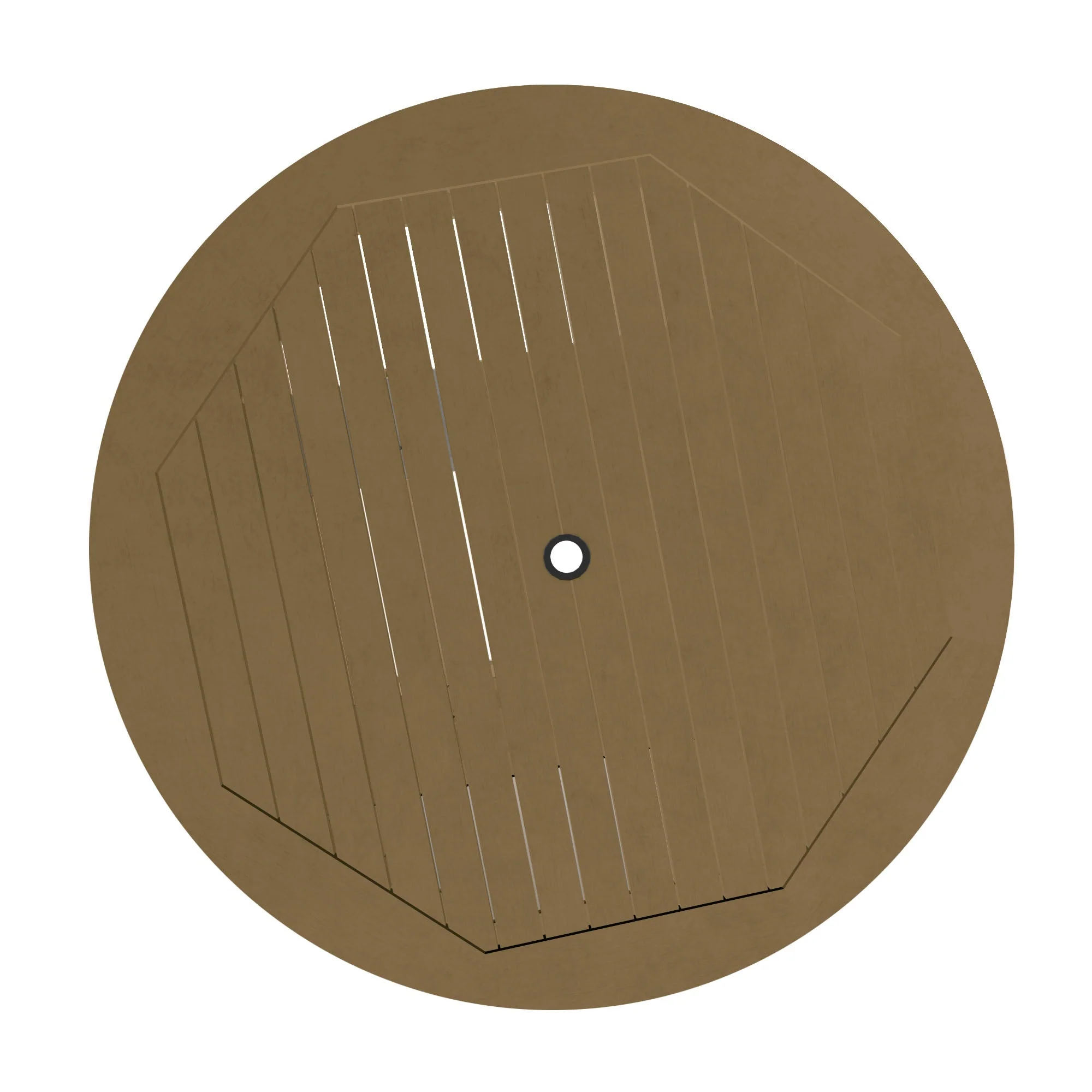 Round 48in Diameter Dining Table - Counter Height - Image 12