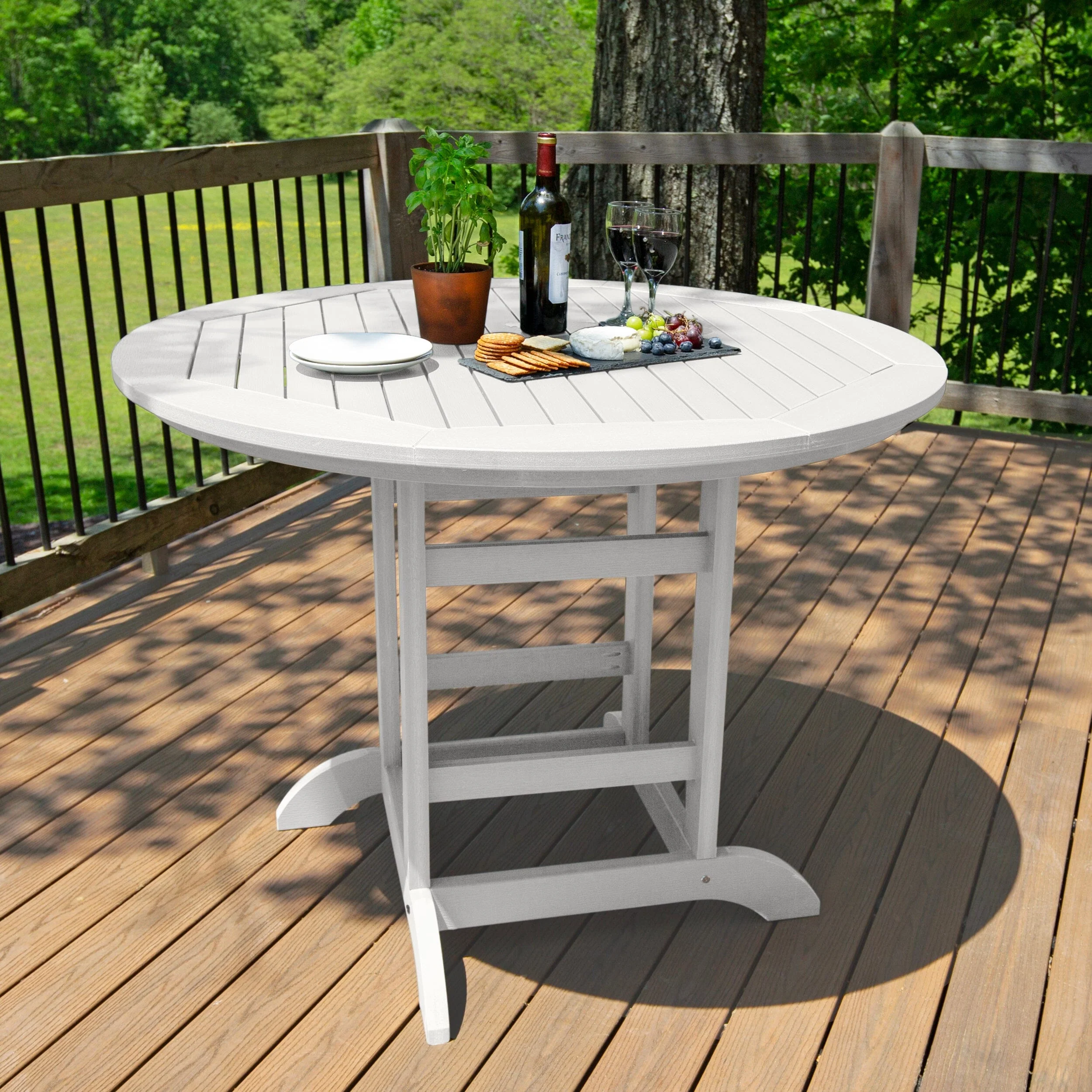 Round 48in Diameter Dining Table - Counter Height - Image 17