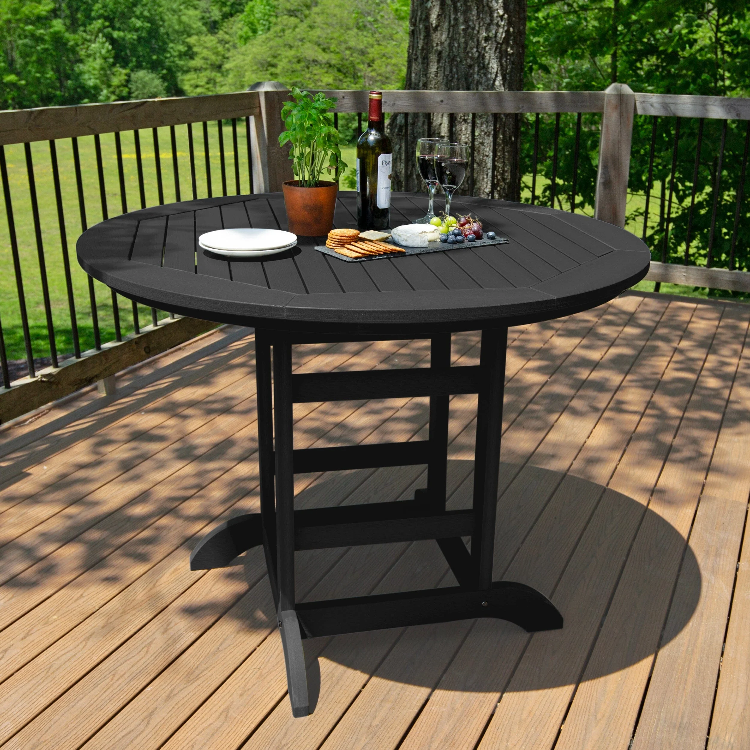 Round 48in Diameter Dining Table - Counter Height - Image 5