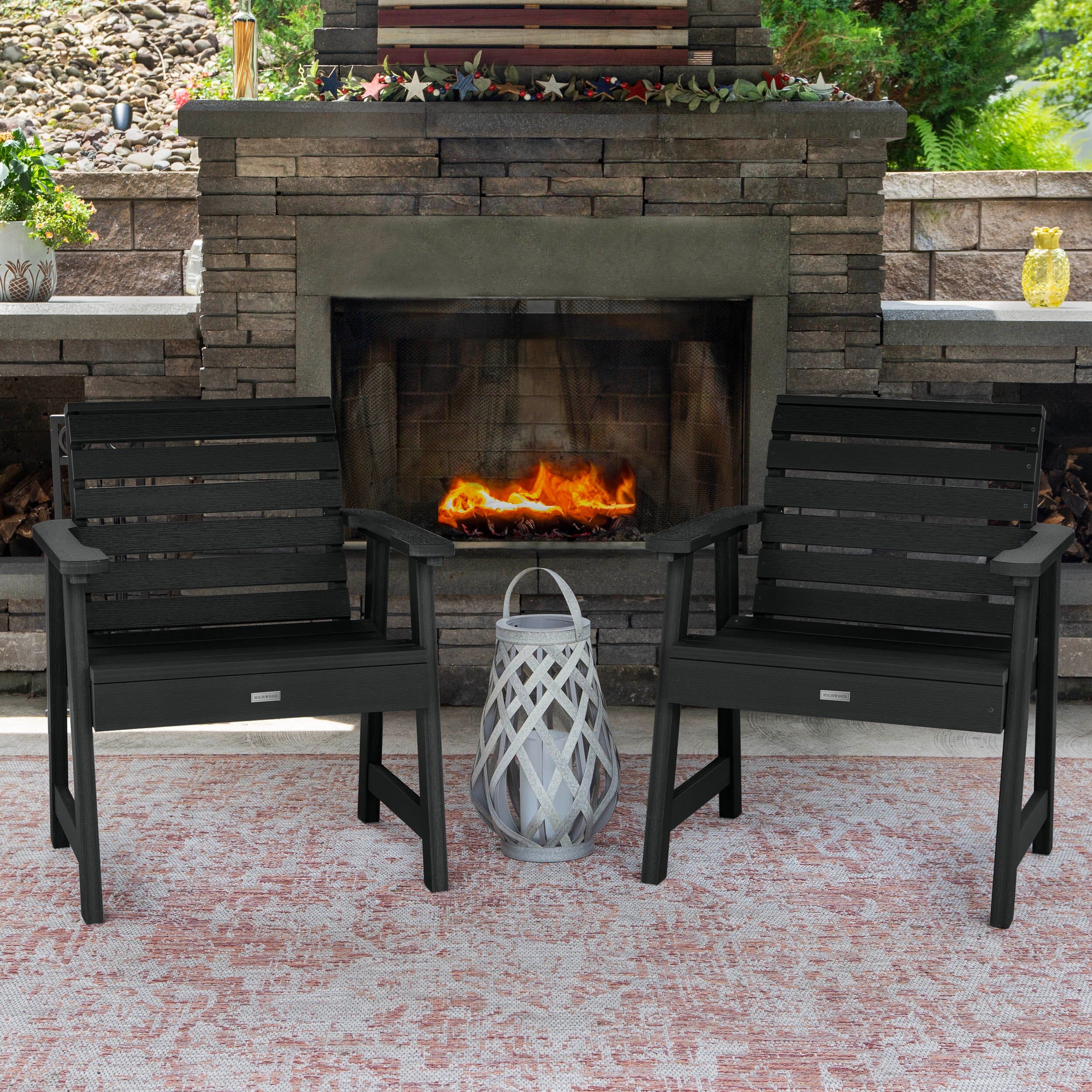 Set of 2 Weatherly Garden Chairs - Image 10