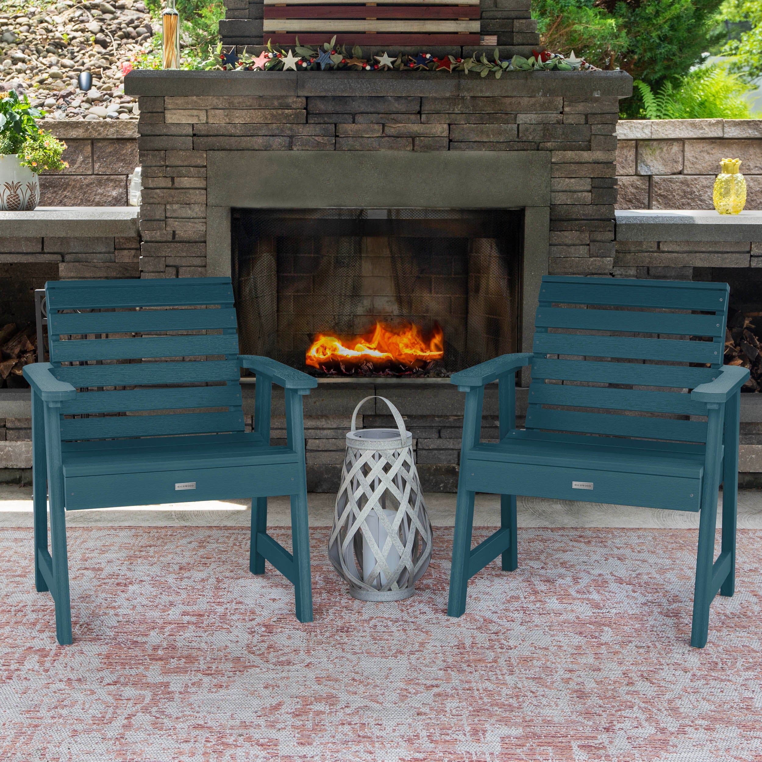 Set of 2 Weatherly Garden Chairs - Image 6