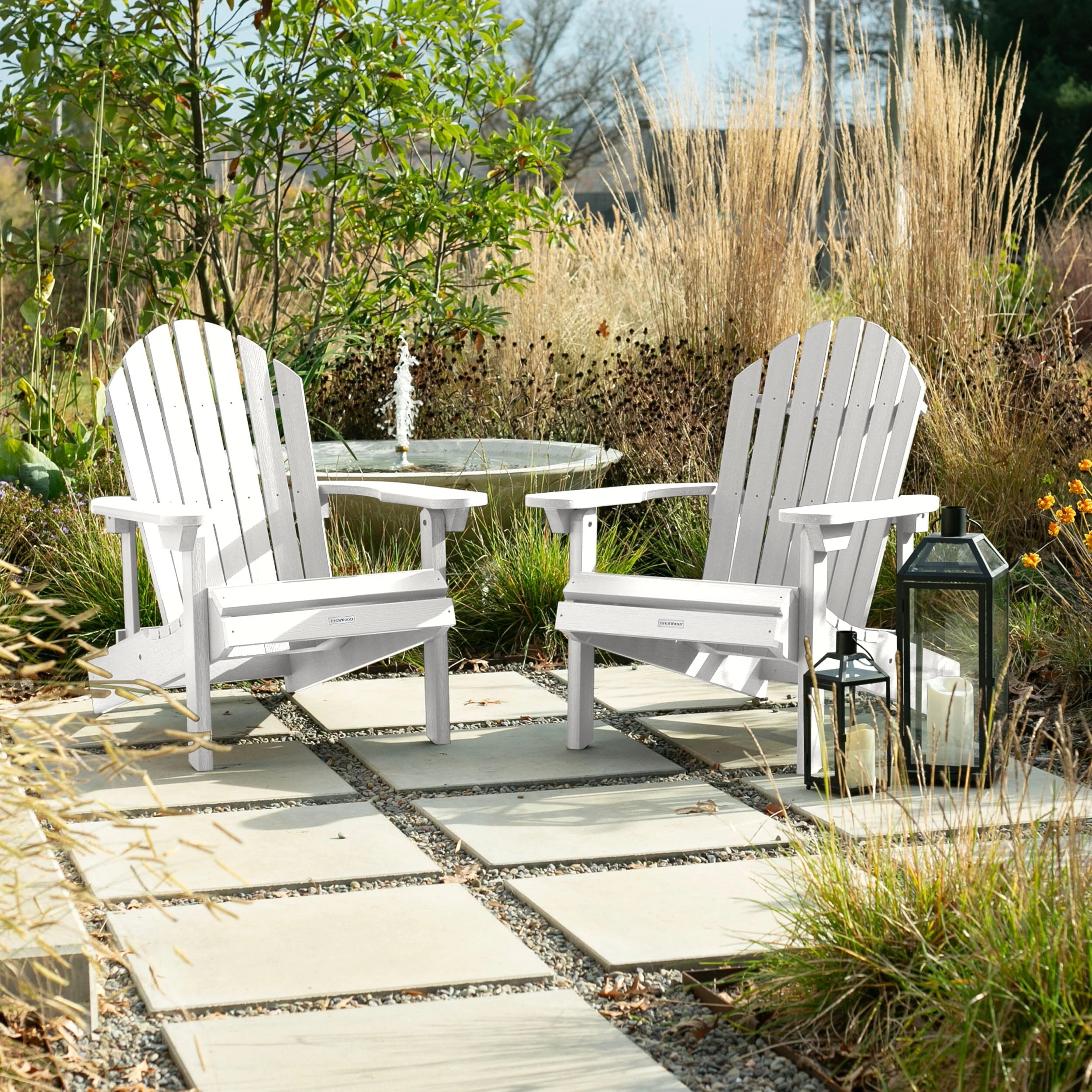 Set of 2 Hamilton Reclining Adirondack Chairs - Image 16