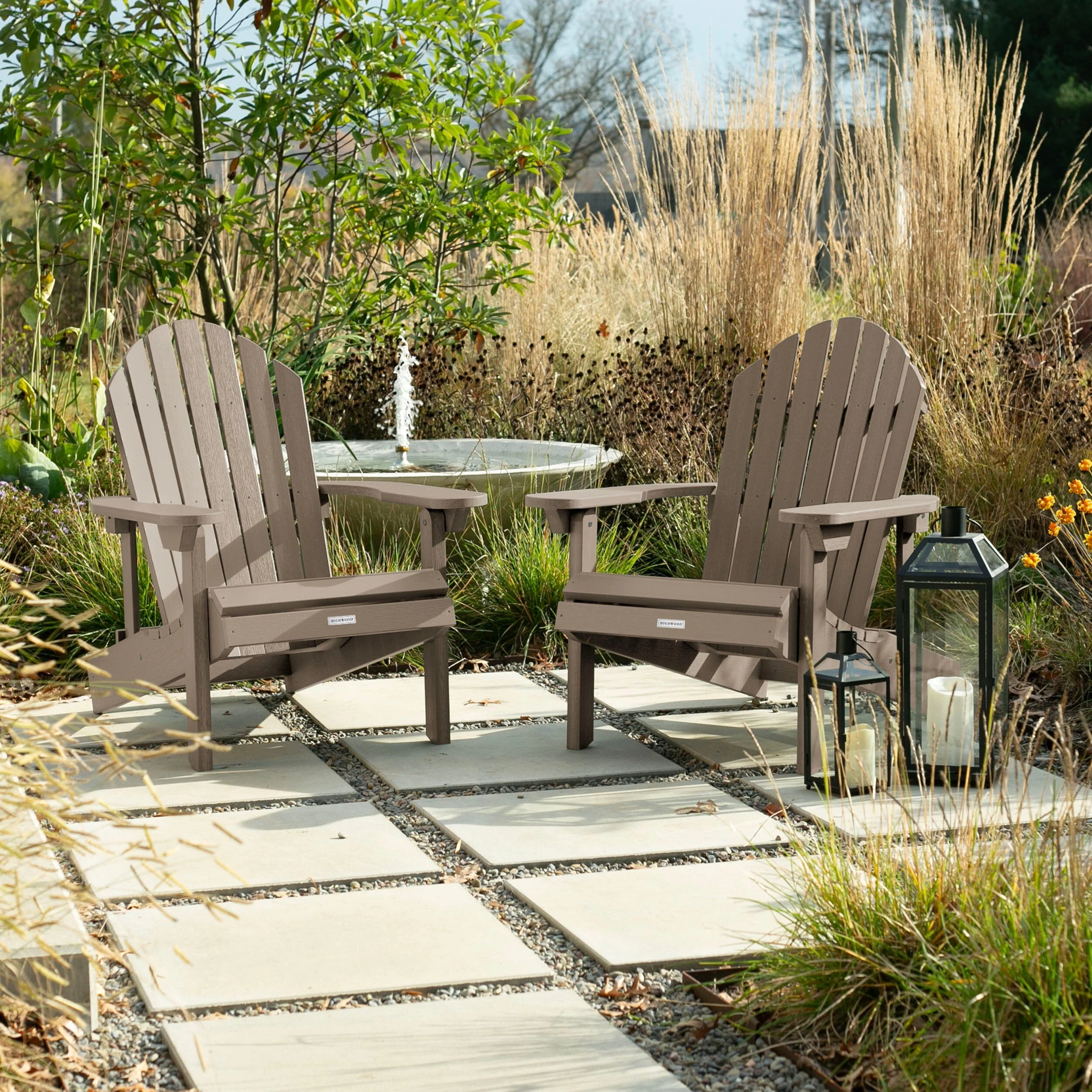 Set of 2 Hamilton Reclining Adirondack Chairs - Image 22