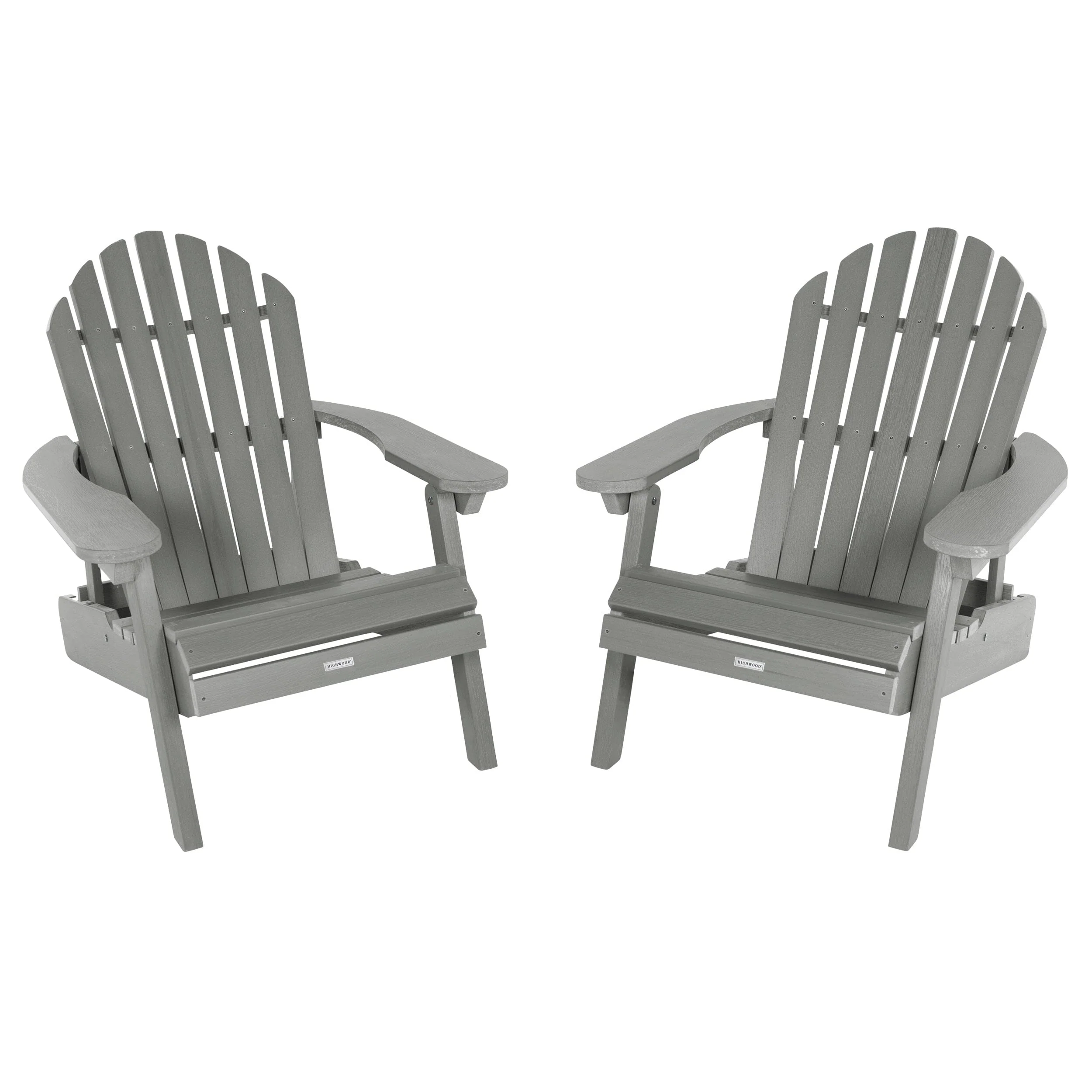 Set of 2 Hamilton Reclining Adirondack Chairs - Image 5