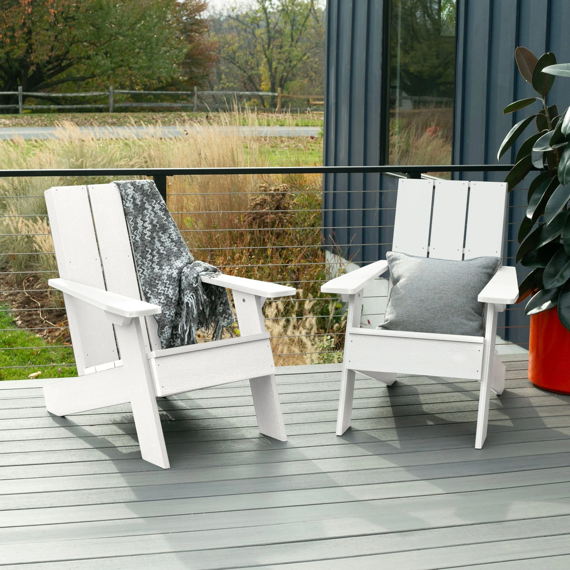 Set of Two Italica Modern Adirondack Chairs - Image 18