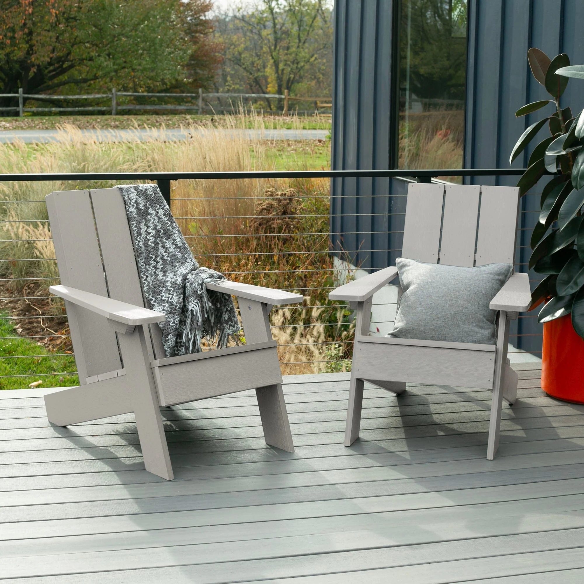 Set of Two Italica Modern Adirondack Chairs - Image 25