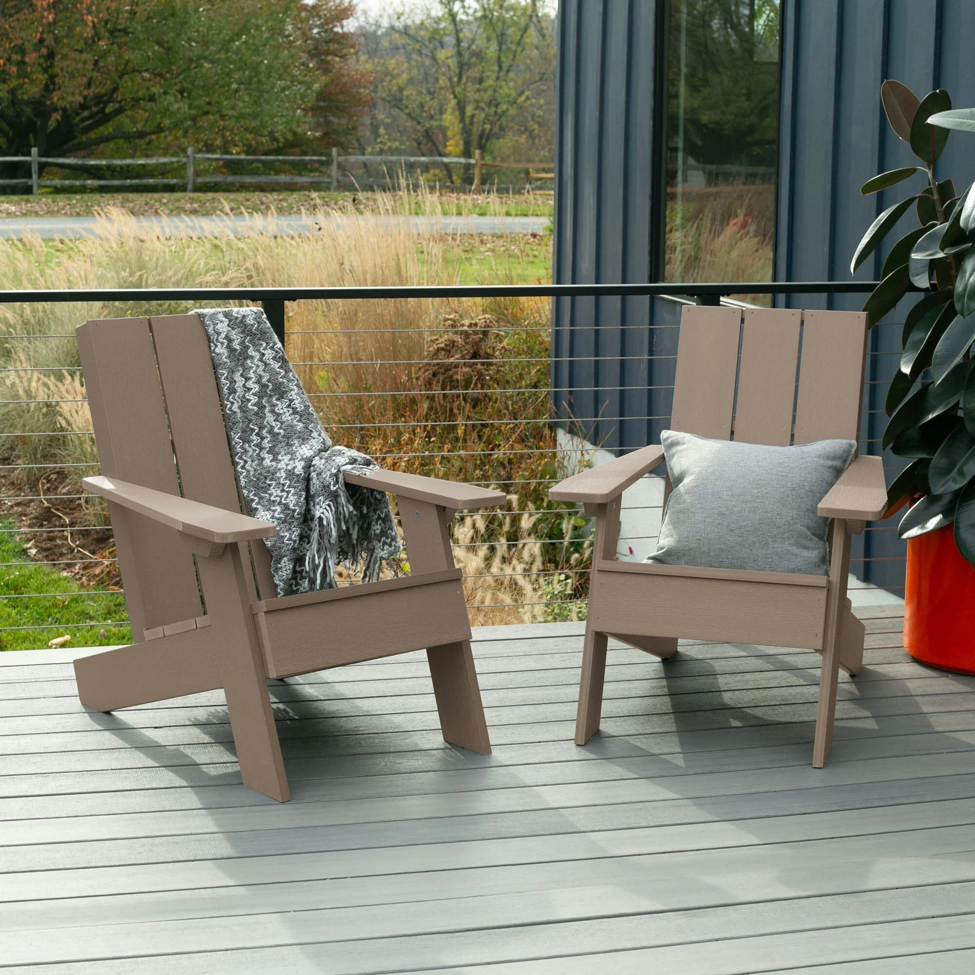 Set of Two Italica Modern Adirondack Chairs - Image 27