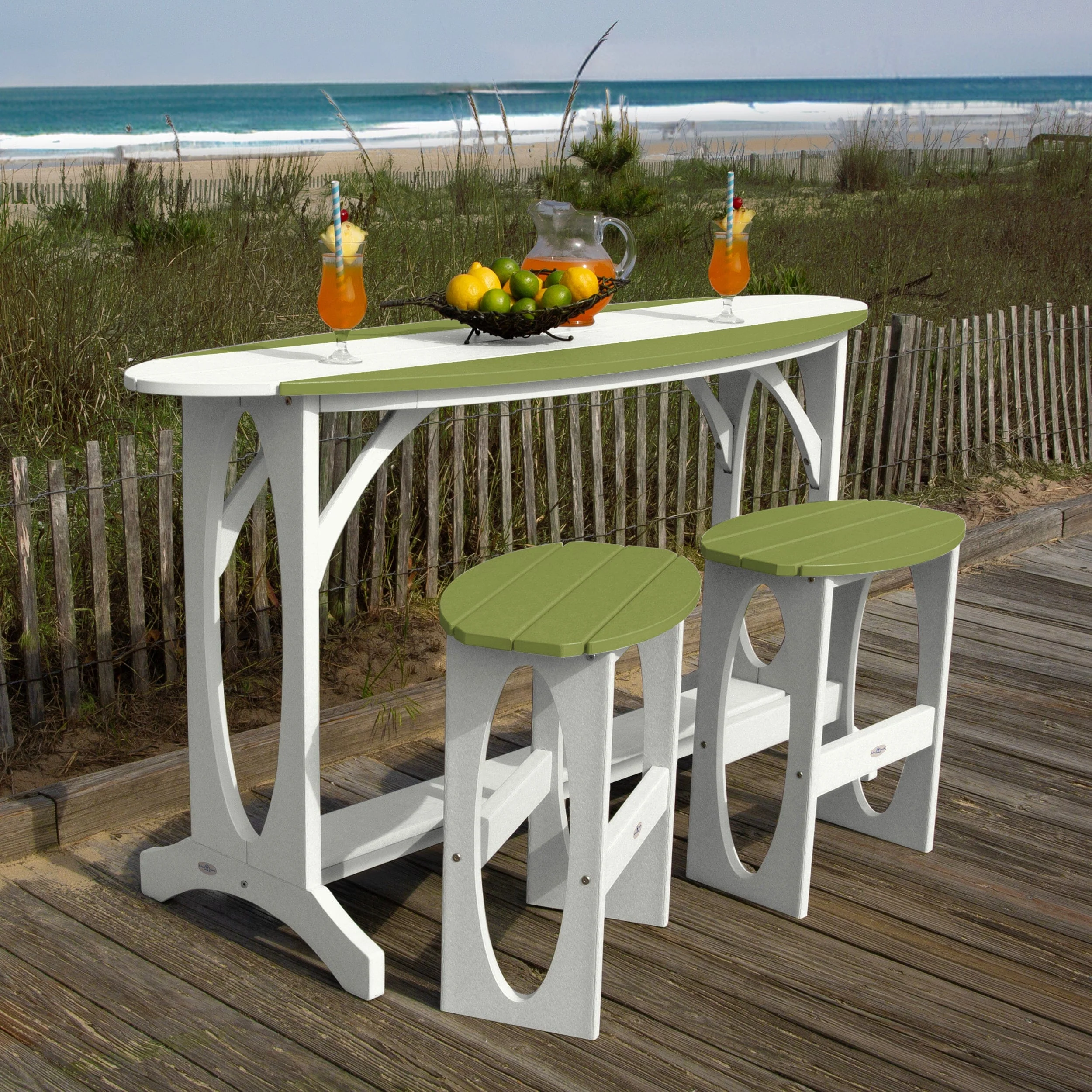 Shoreline 3-Piece Bar Height Balcony Set - Image 10