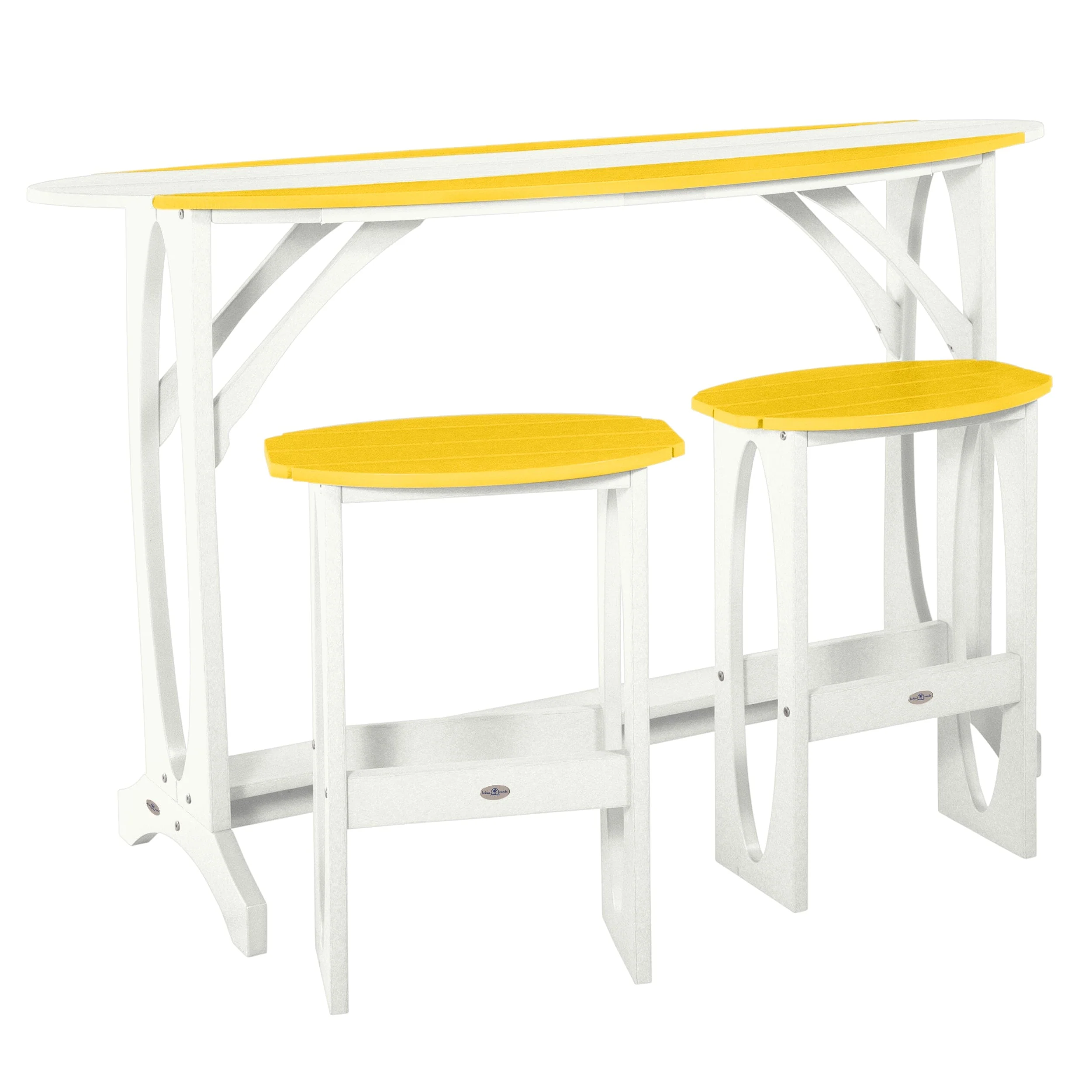 Shoreline 3-Piece Bar Height Balcony Set - Image 11