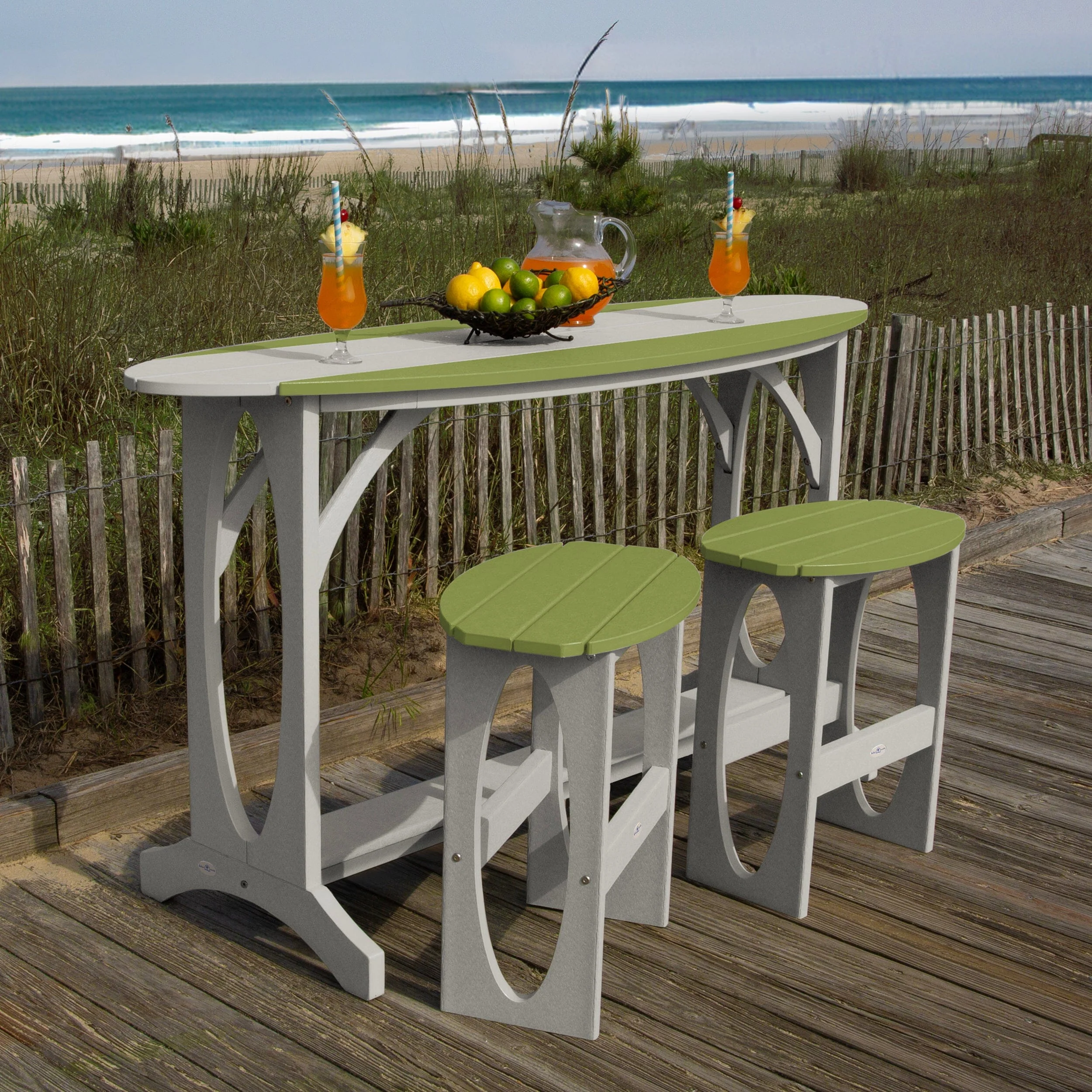 Shoreline 3-Piece Bar Height Balcony Set - Image 14
