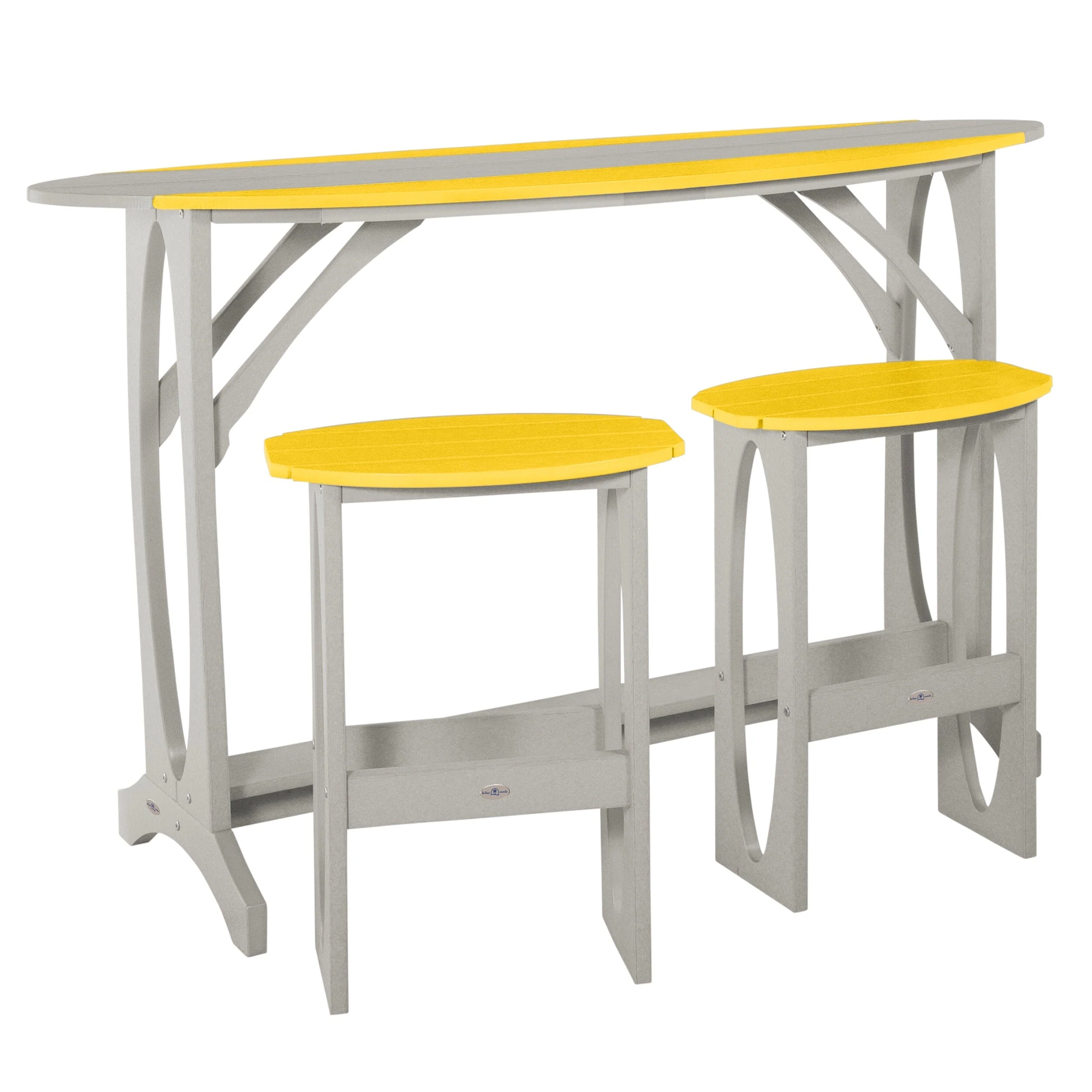 Shoreline 3-Piece Bar Height Balcony Set - Image 15