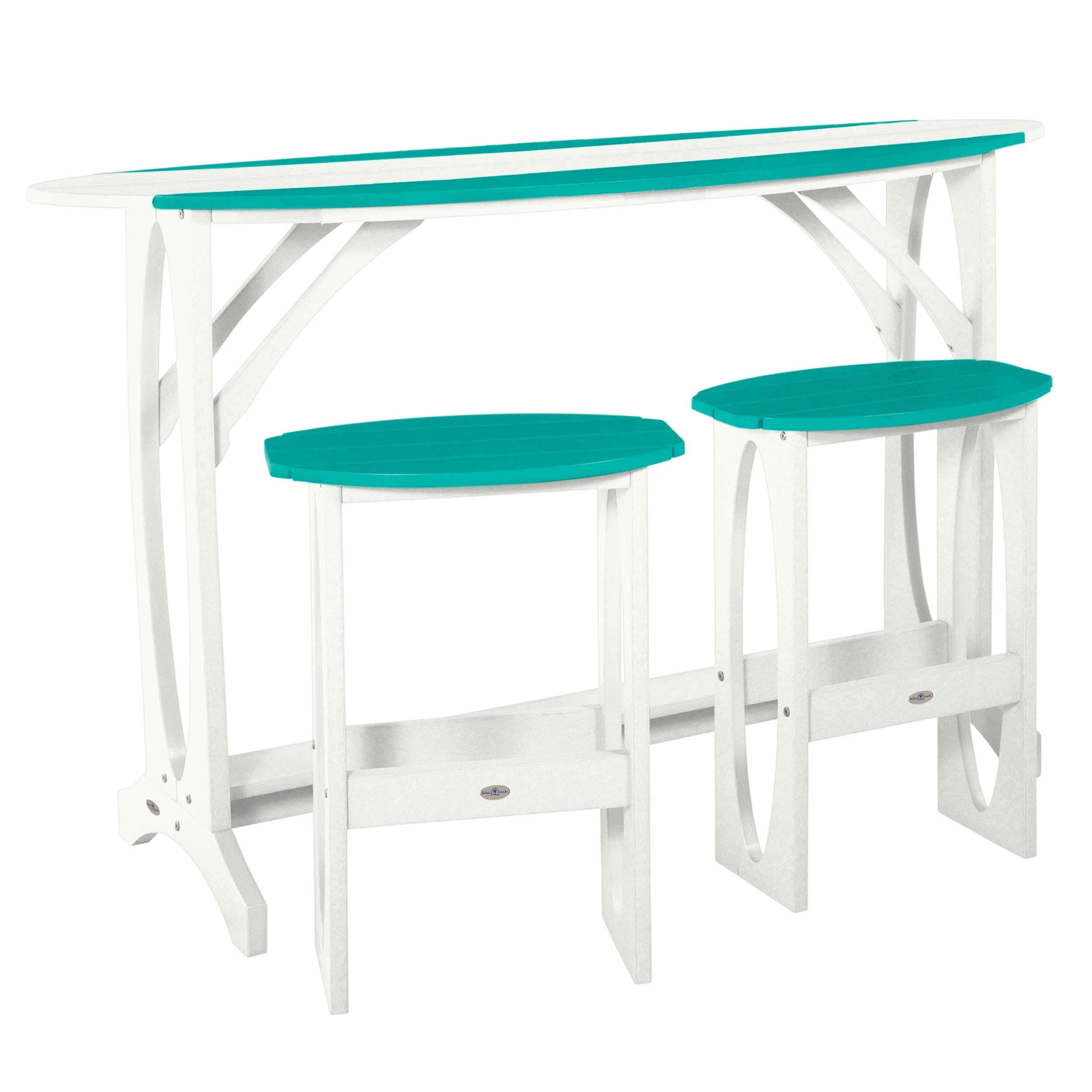 Shoreline 3-Piece Bar Height Balcony Set - Image 3