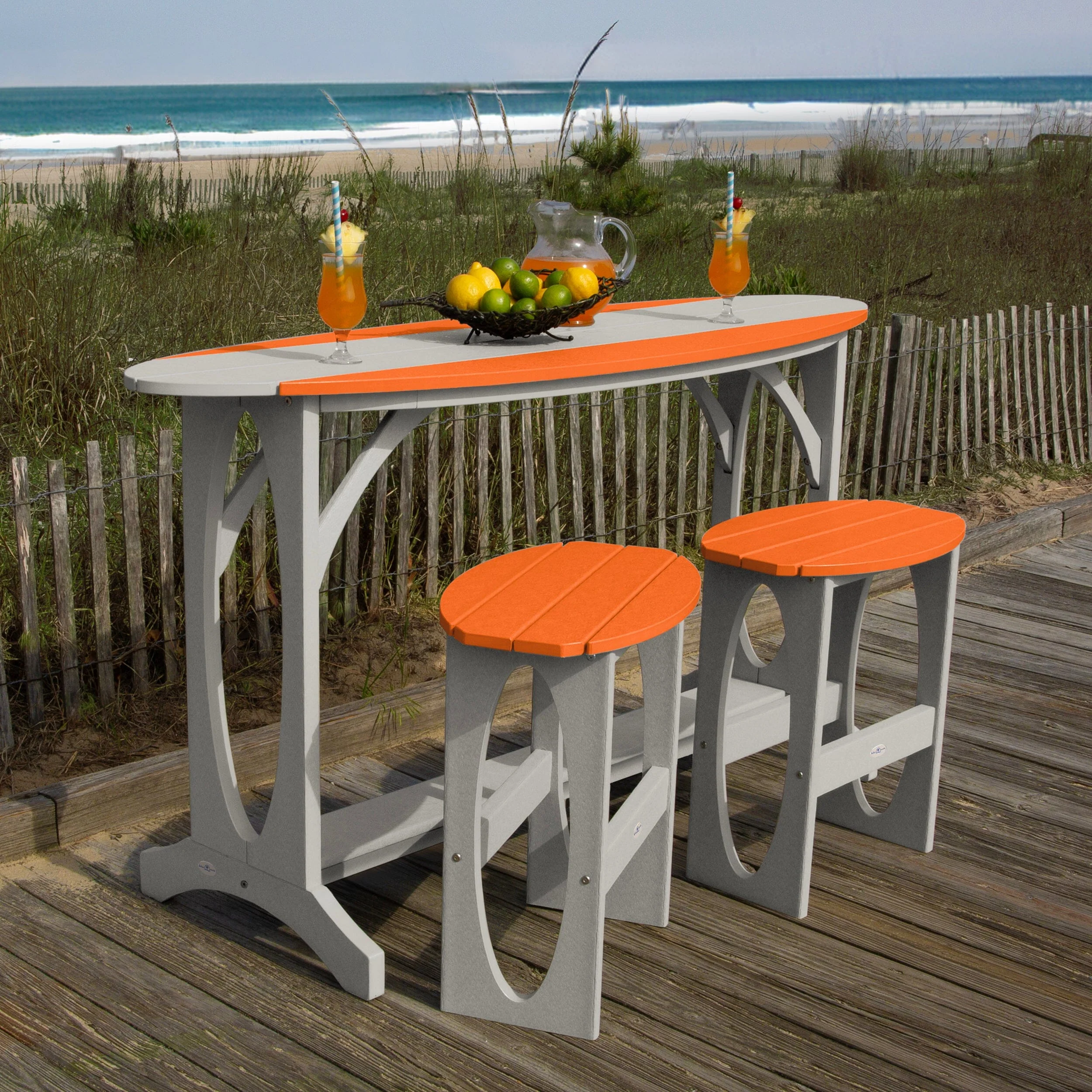 Shoreline 3-Piece Bar Height Balcony Set - Image 6