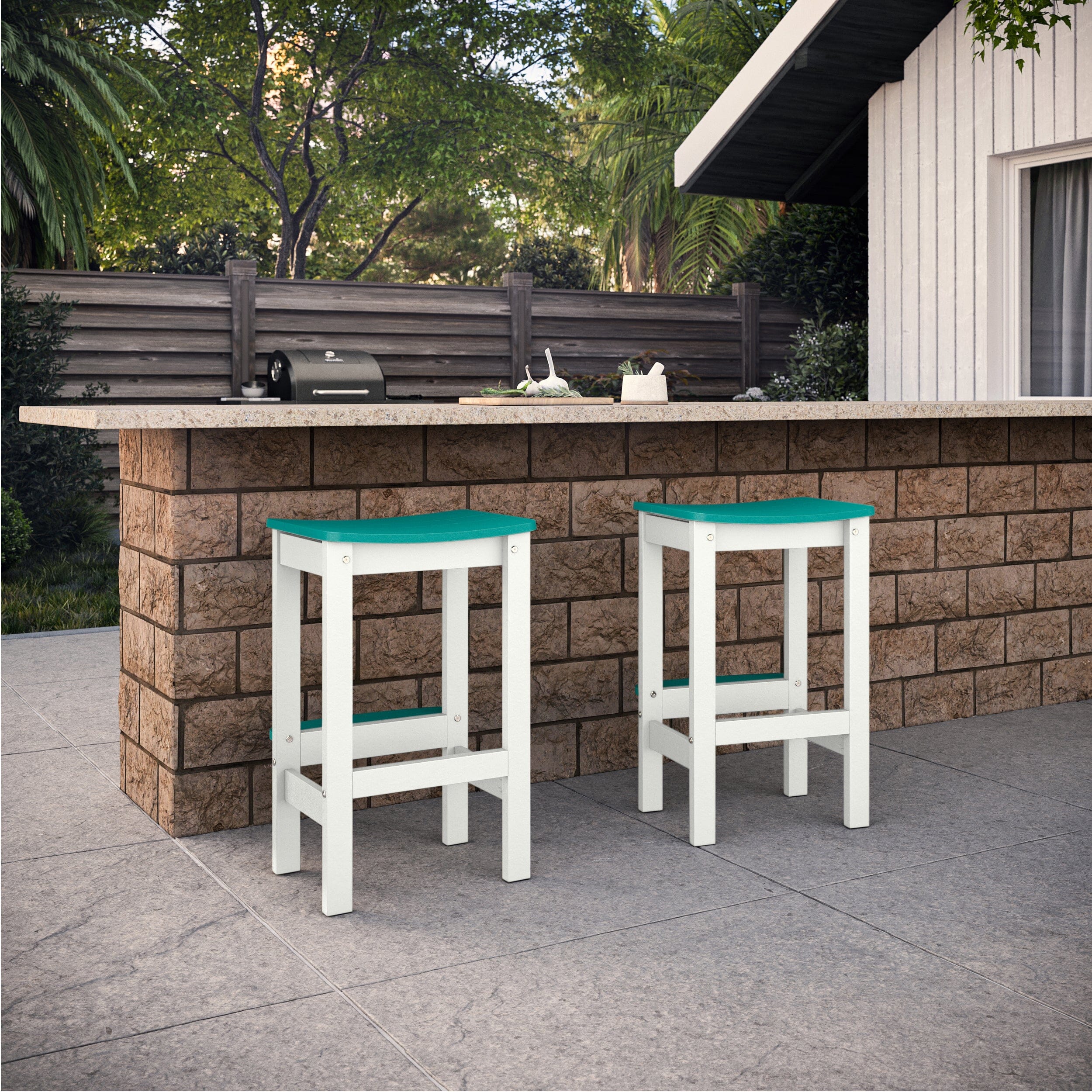 Shoreline Backless Bar-Height Stool - Image 15