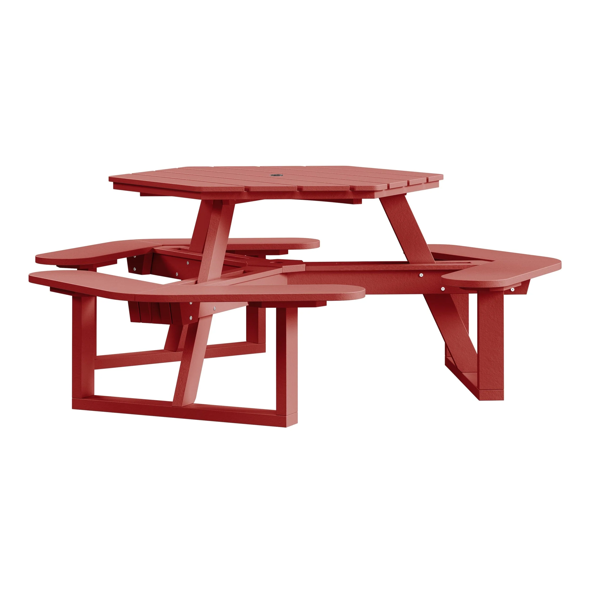 Shoreline Hexagon Picnic Table - Image 11