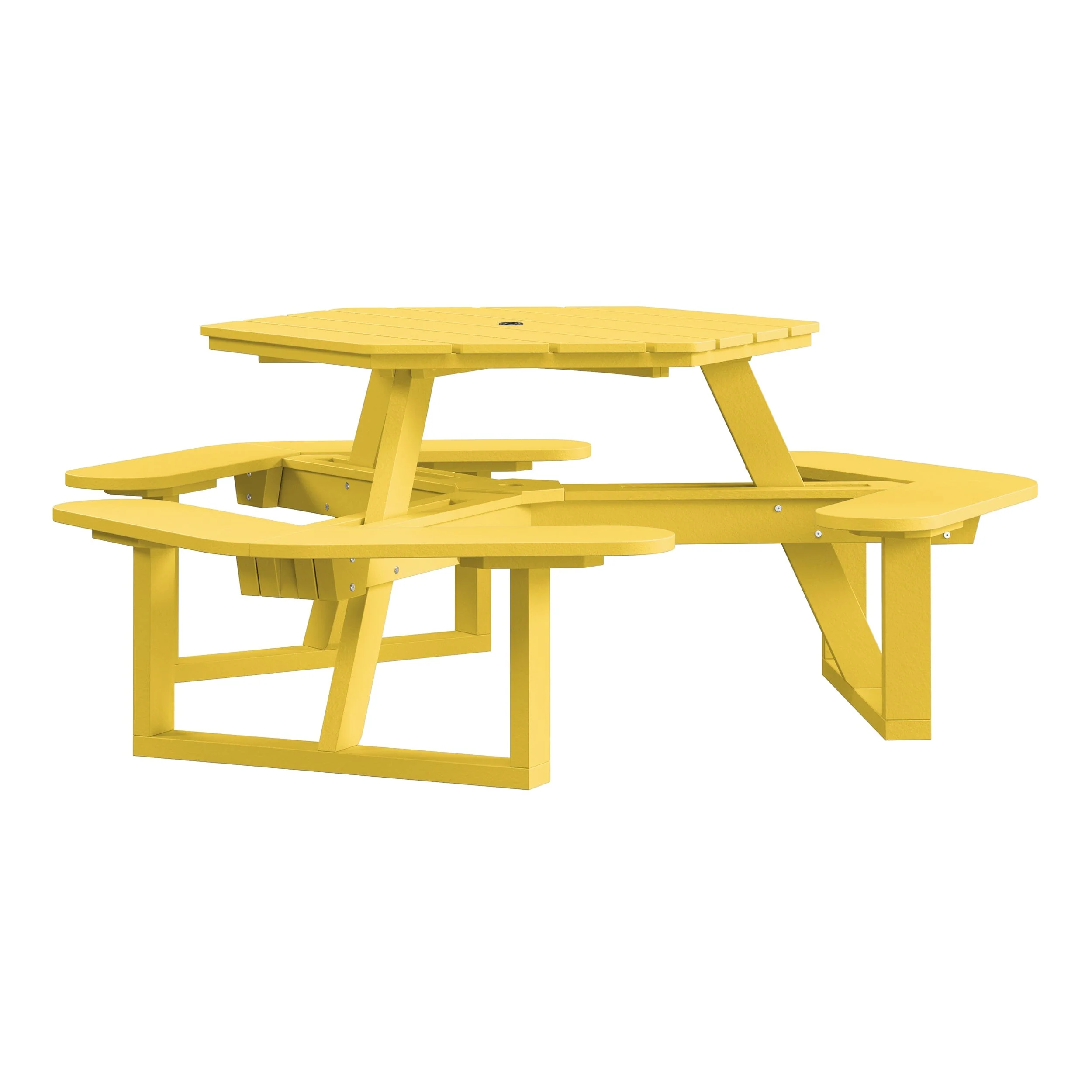 Shoreline Hexagon Picnic Table - Image 16