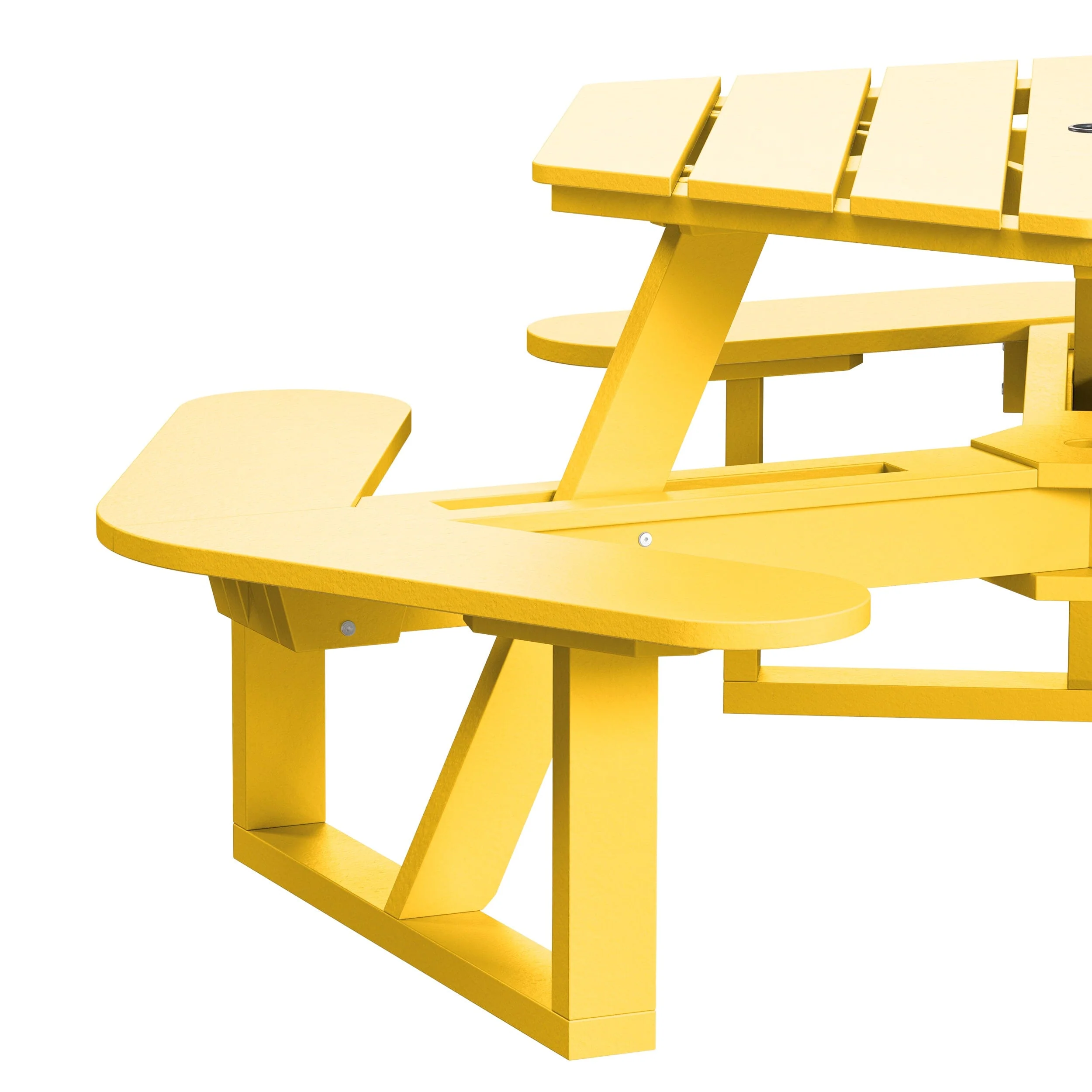 Shoreline Hexagon Picnic Table - Image 17