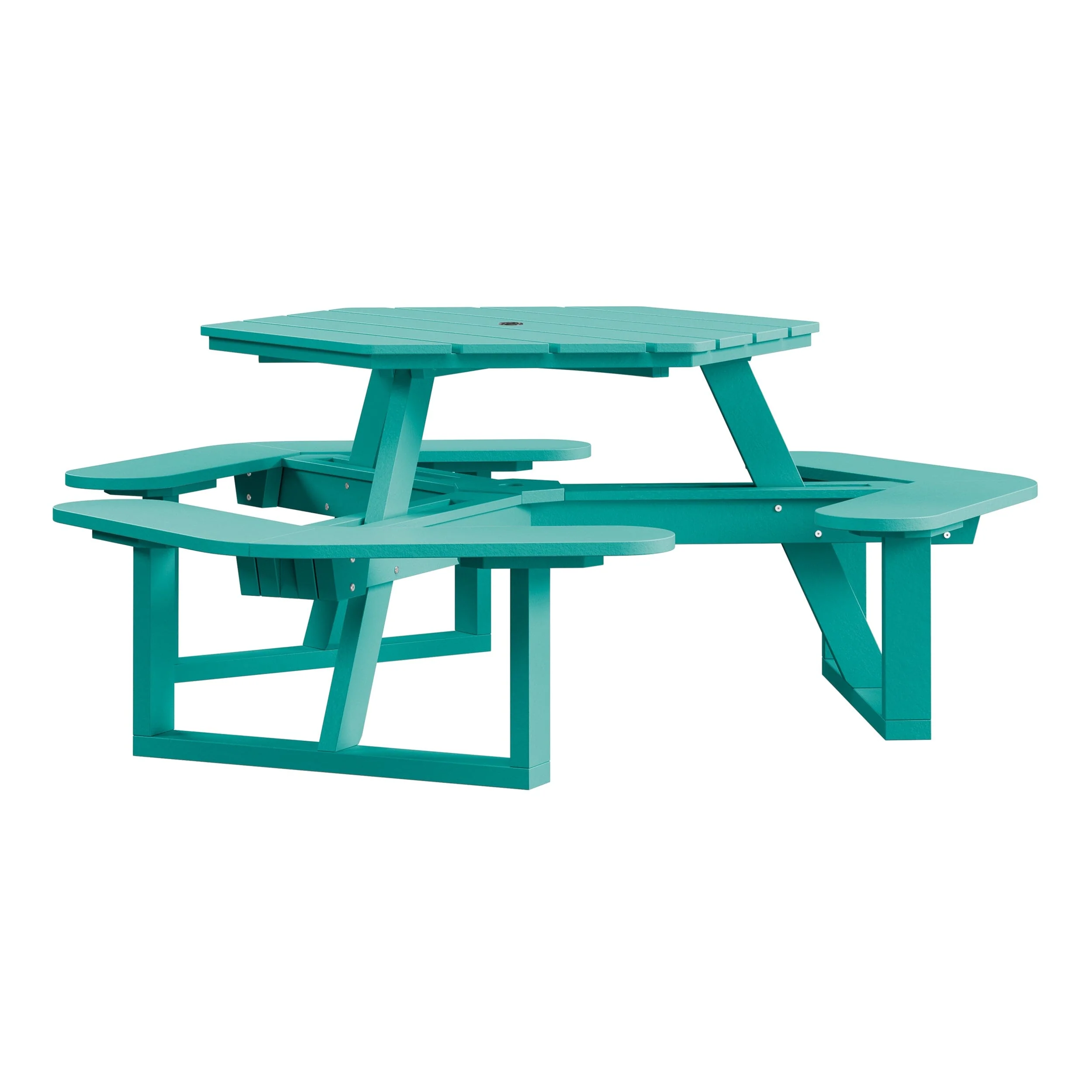 Shoreline Hexagon Picnic Table - Image 21