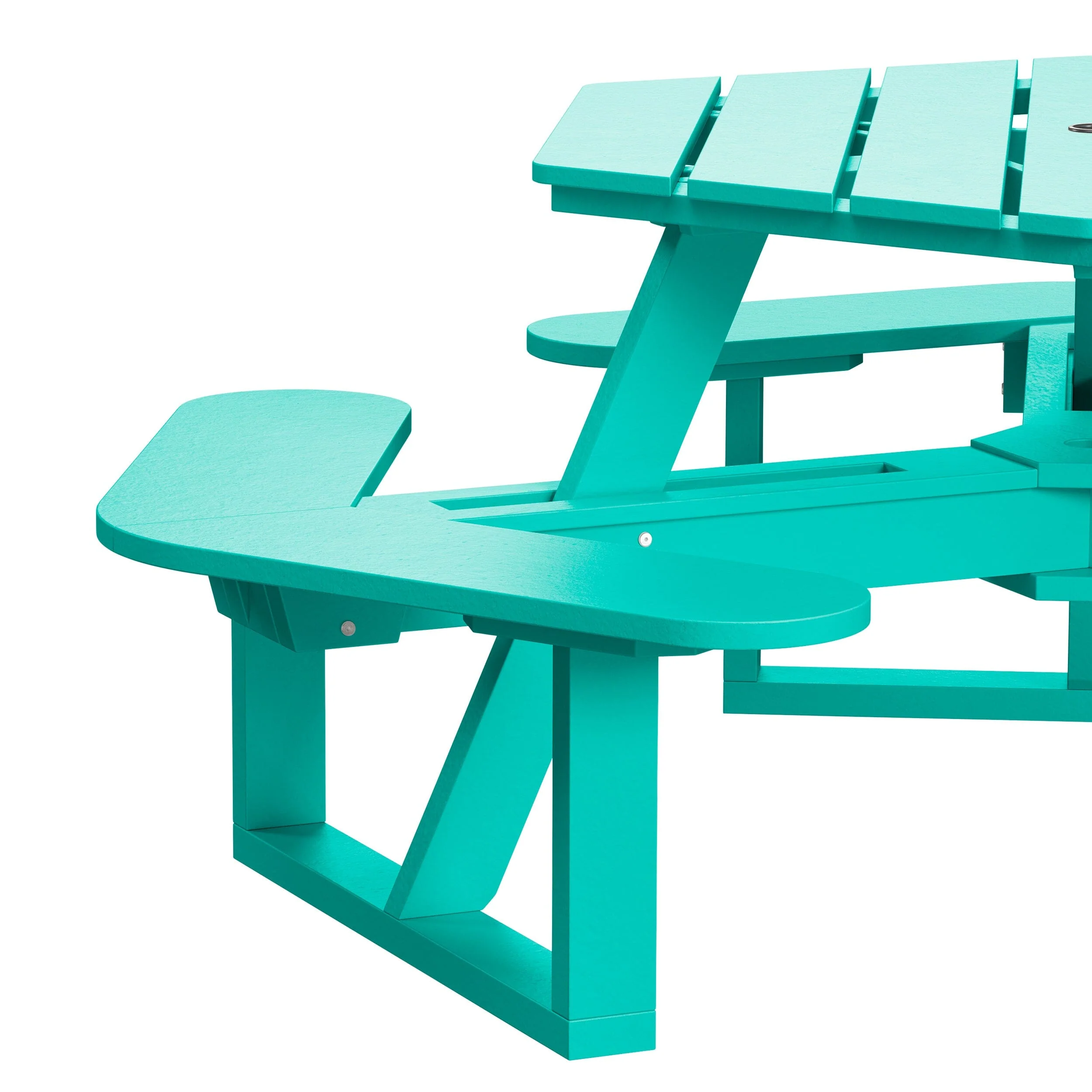 Shoreline Hexagon Picnic Table - Image 22