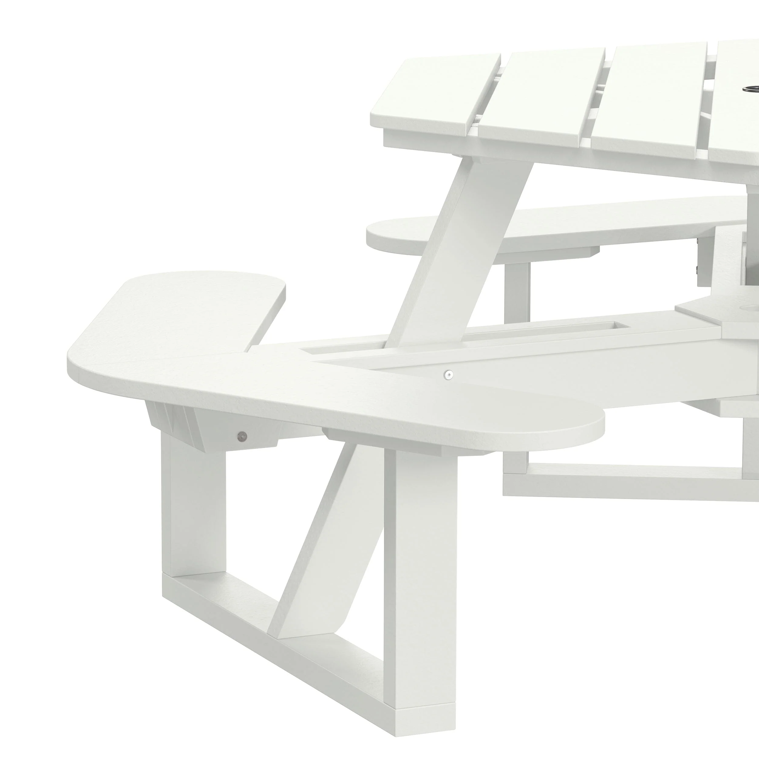 Shoreline Hexagon Picnic Table - Image 27
