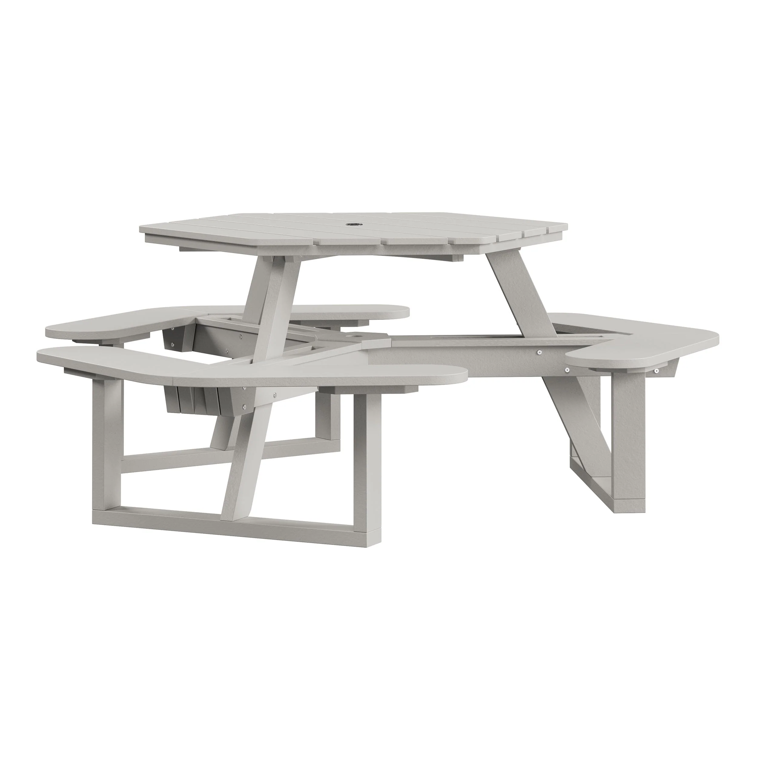 Shoreline Hexagon Picnic Table - Image 31